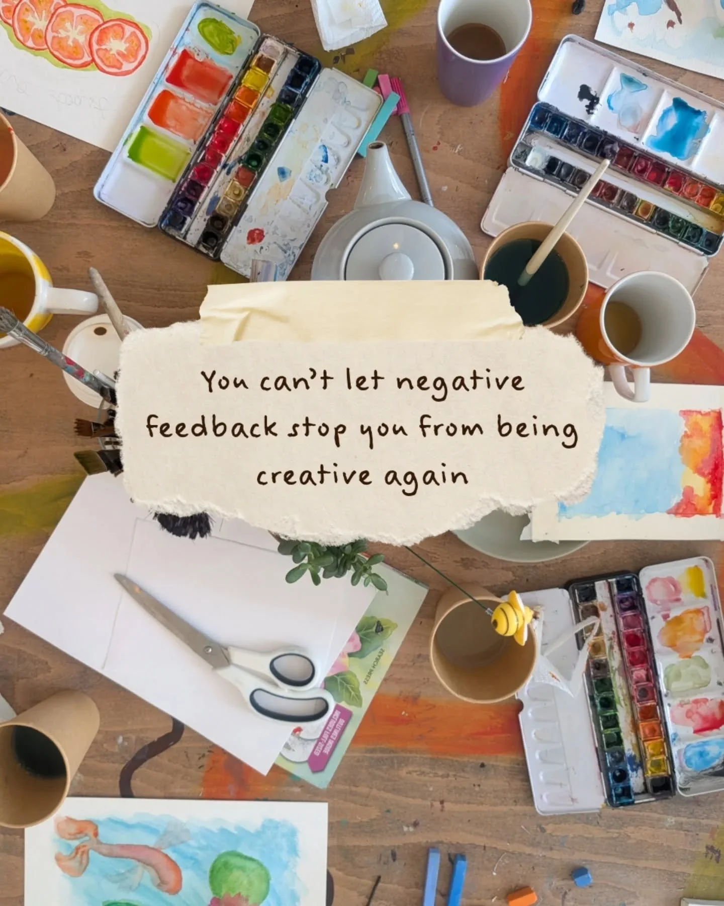Just a little reminder in case anyone needs it ✨

#imperfectart #artcafe #creativejourney #wholesomeactivities #londonhiddengems