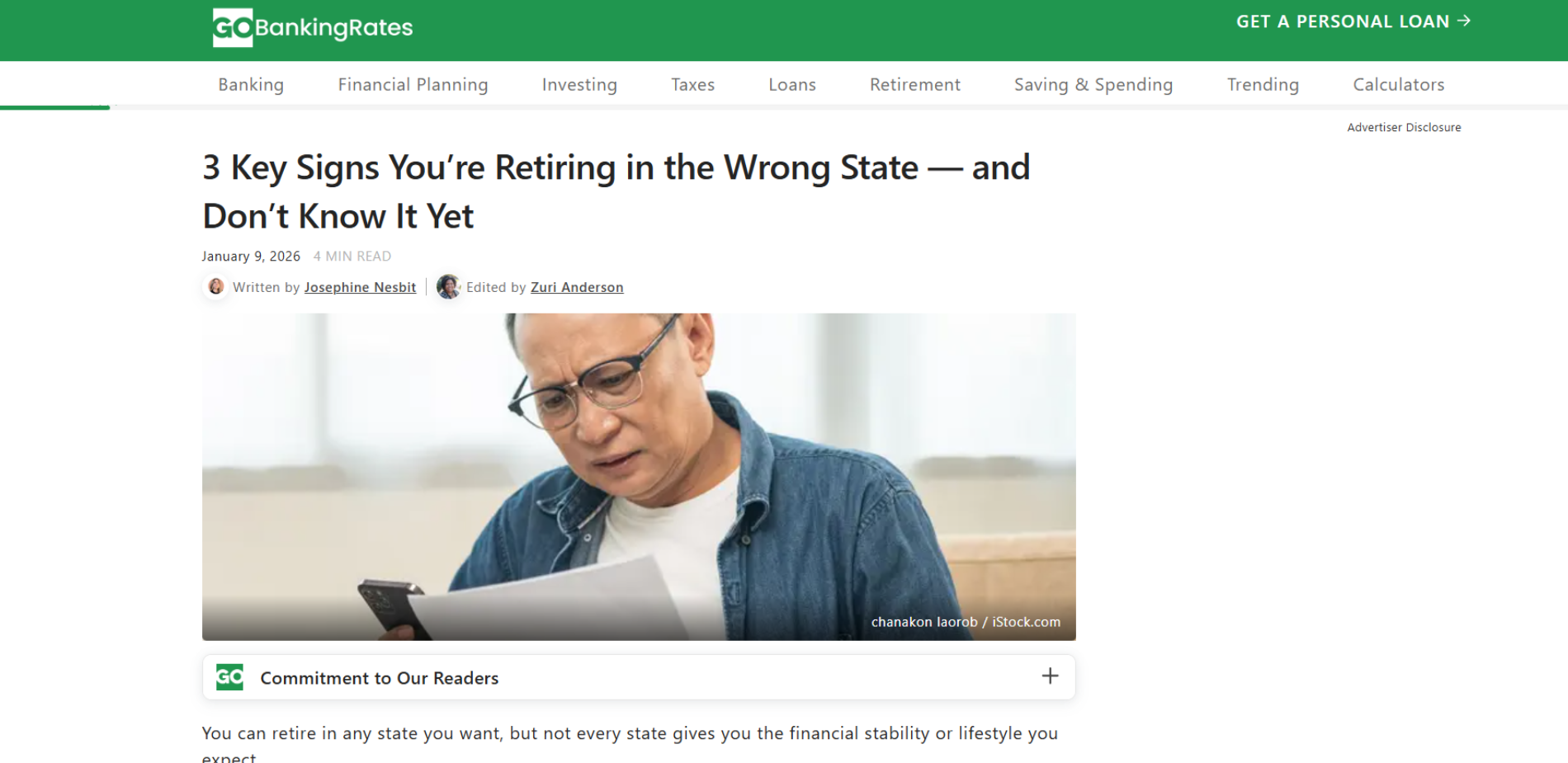 3 Key Signs You’re Retiring in the Wrong State — and Don’t Know It Yet