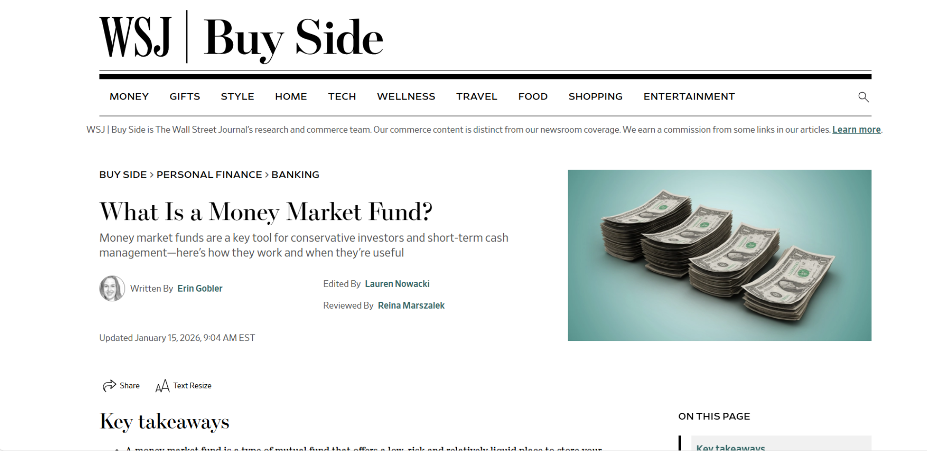 What Is a Money Market Fund?