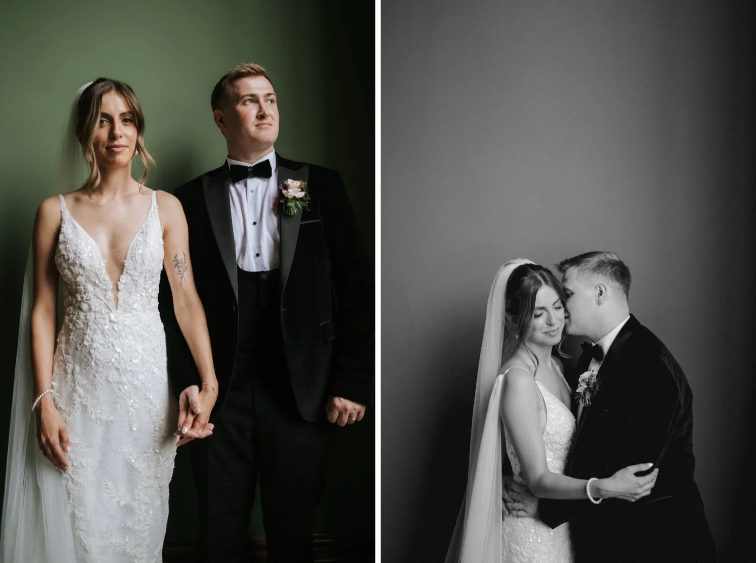 Wedding couple portraits Kilshane House 