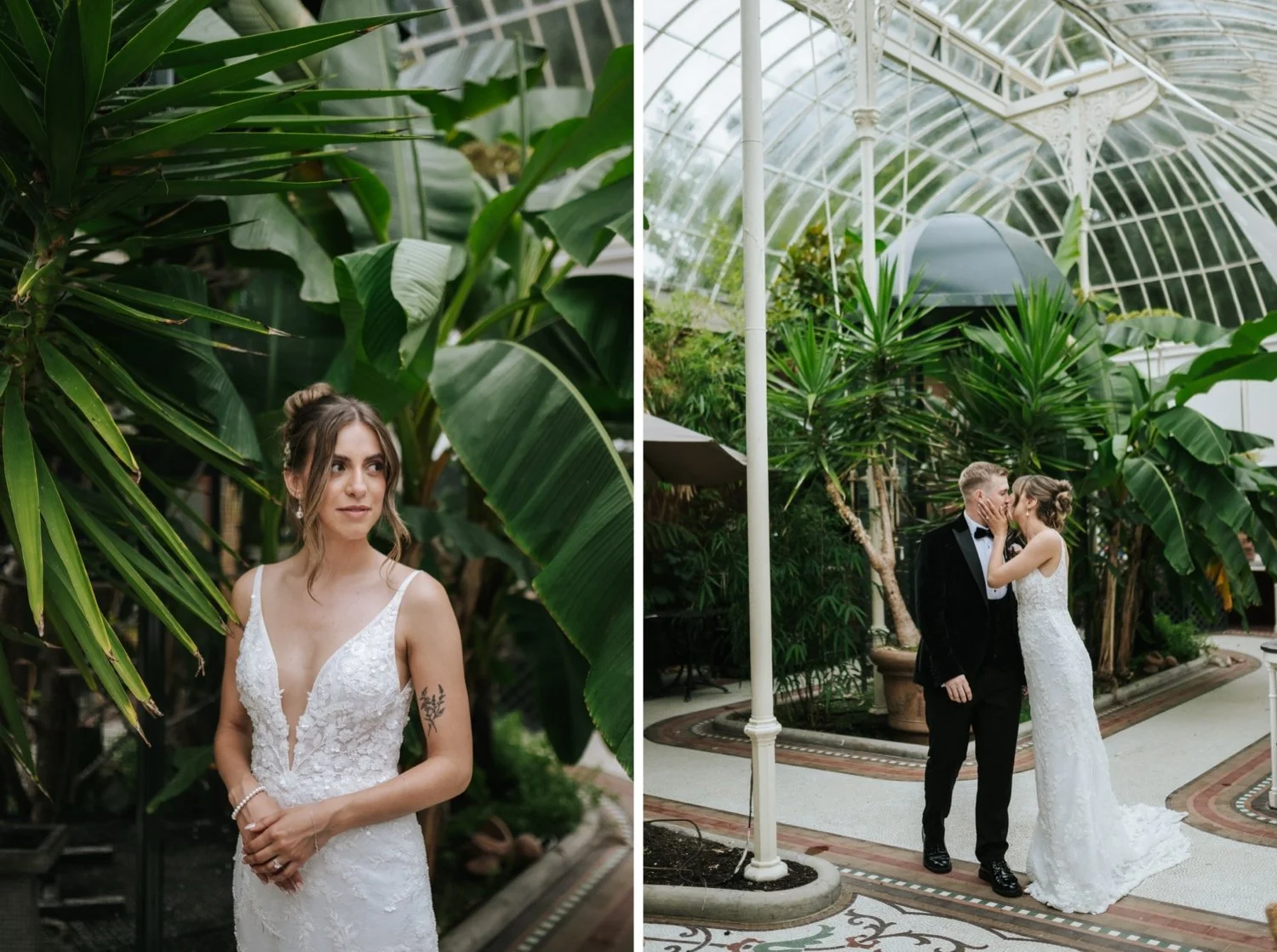 Wedding couple portraits Kilshane House 