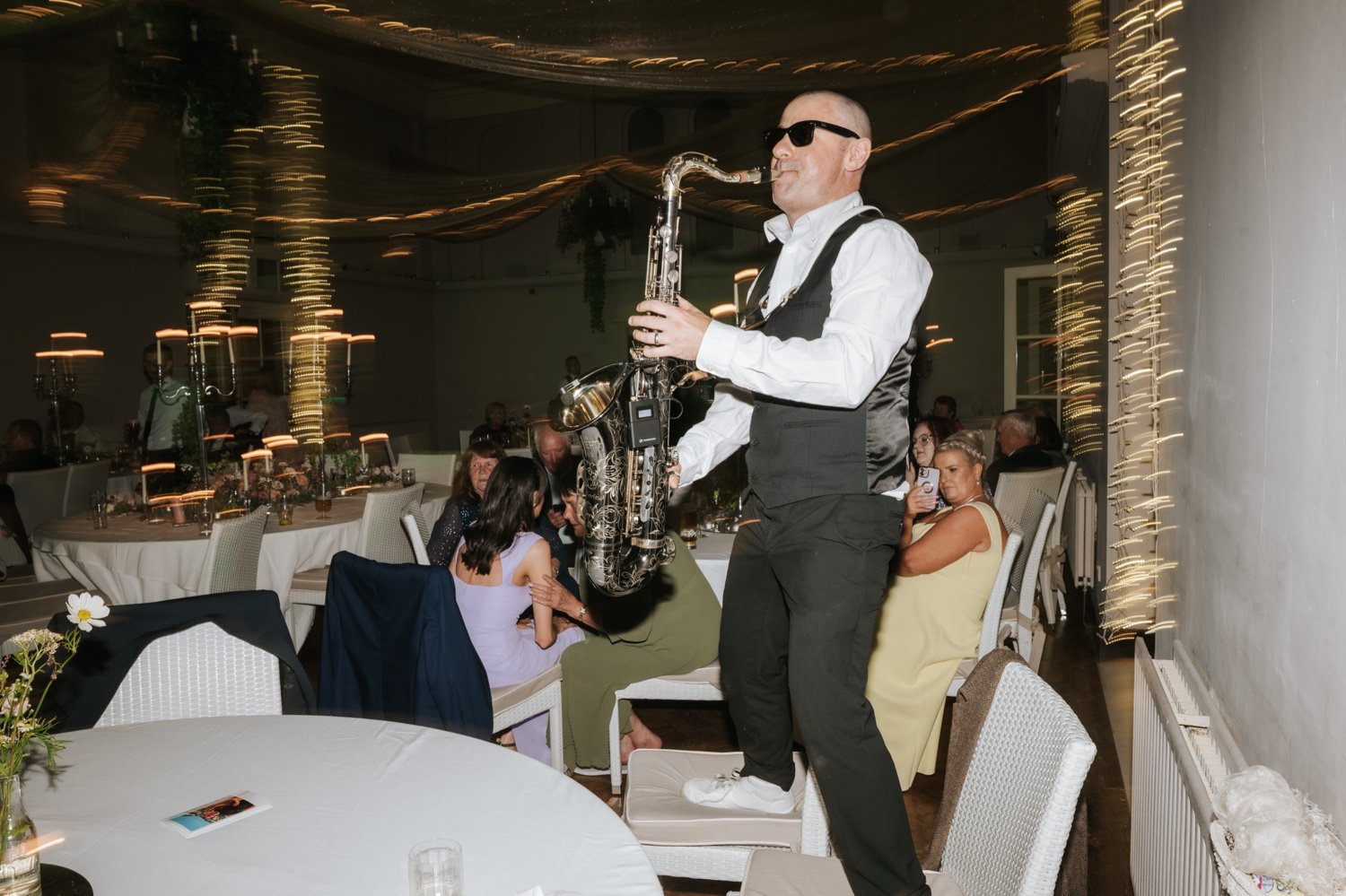 Party at Kilshane House wedding