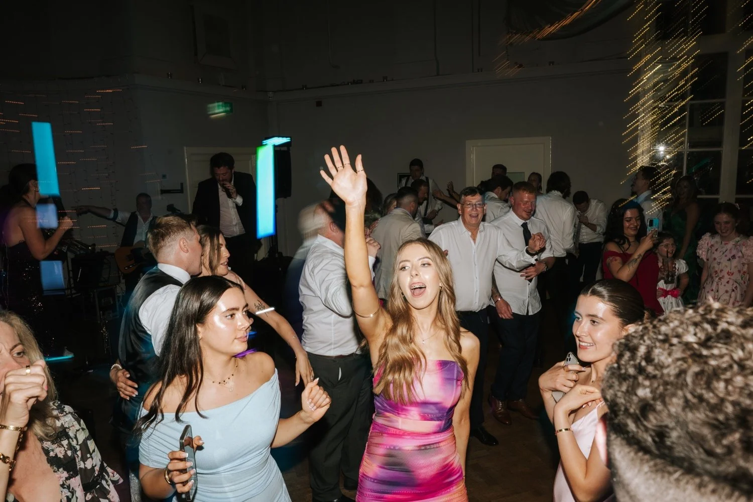 Dancing at Kilshane House wedding