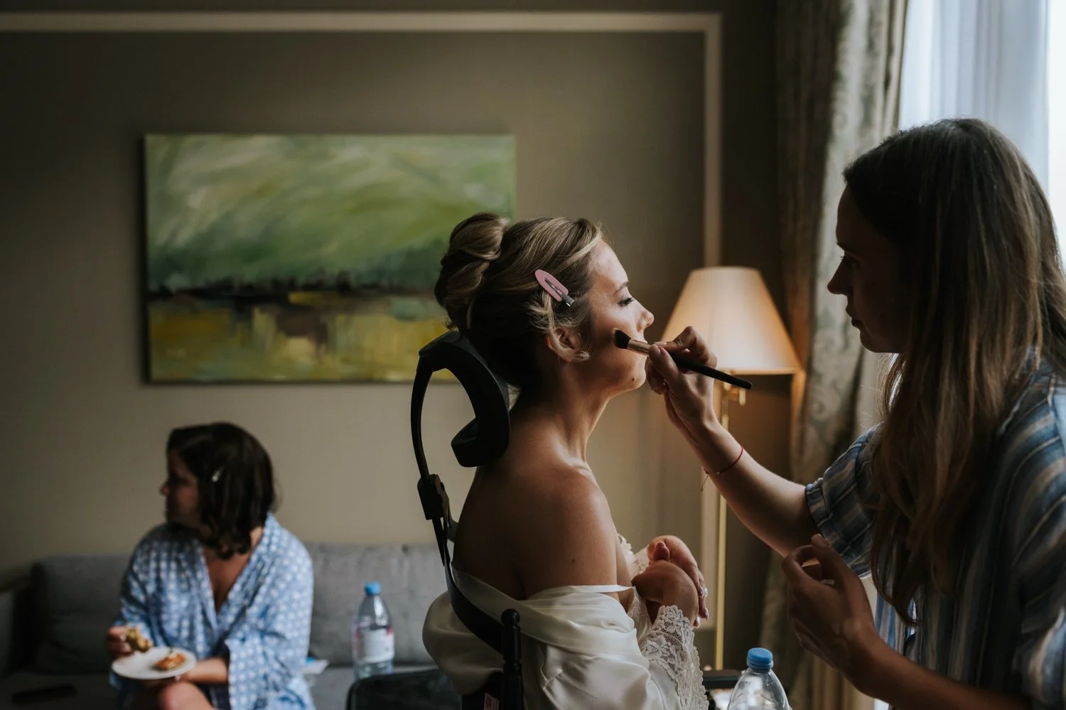 Wedding morning in Castlemartyr 