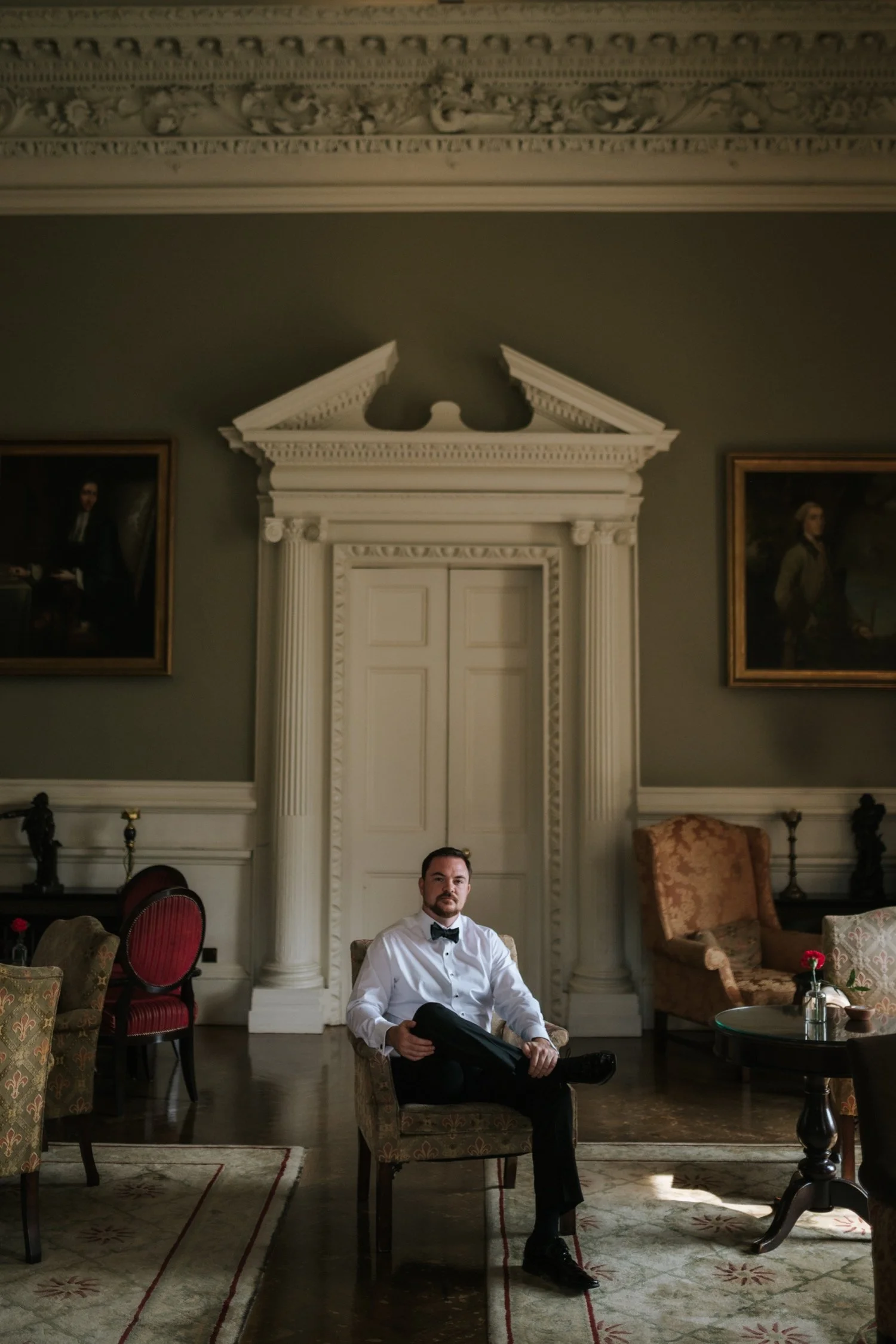 Groom portrait in Castlemartyr