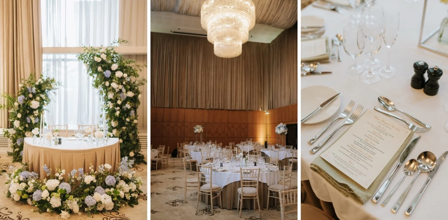 Wedding dinner room in Castlemartyr
