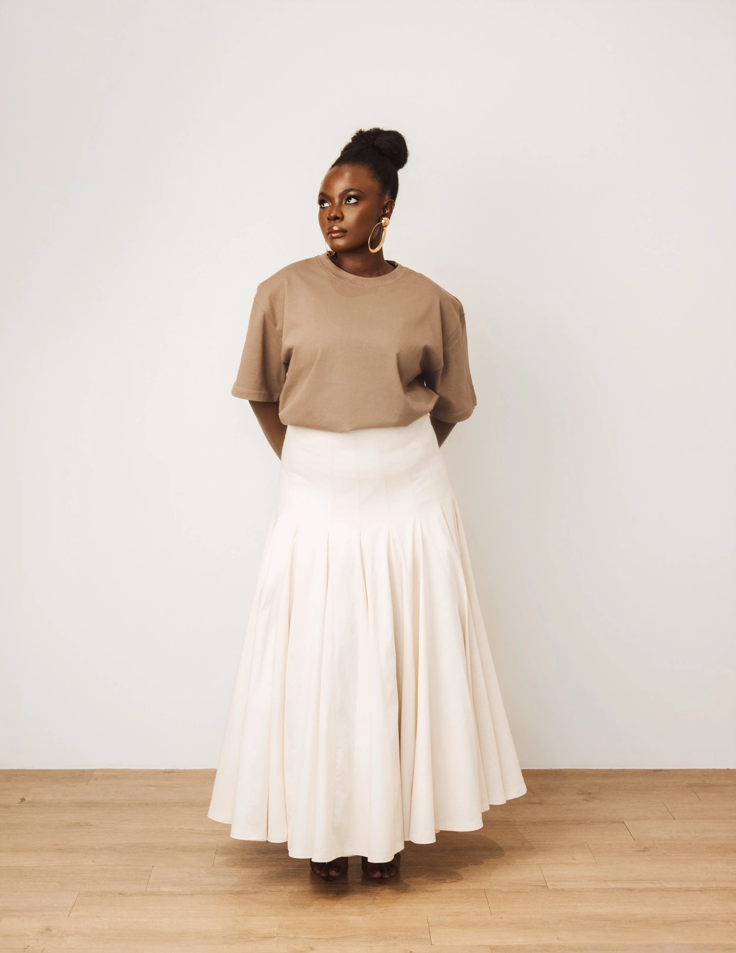 THE GODET SKIRT
