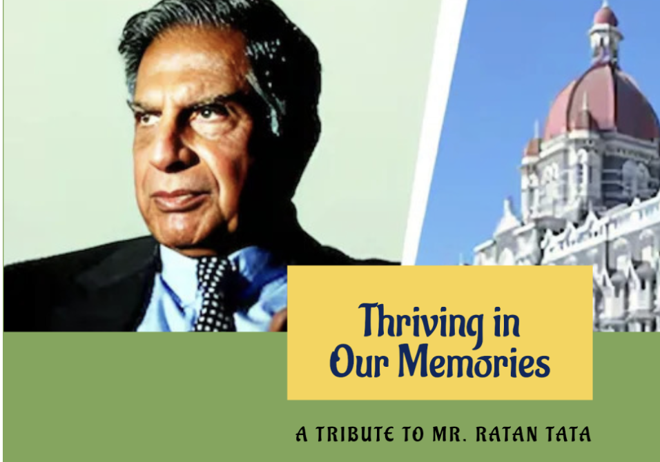 "Thriving in Our Memories: A Tribute to Mr. Ratan Tata"