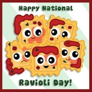 Happy #nationalravioliday  We have so many great flavors to choose from. Stop by and get some today.