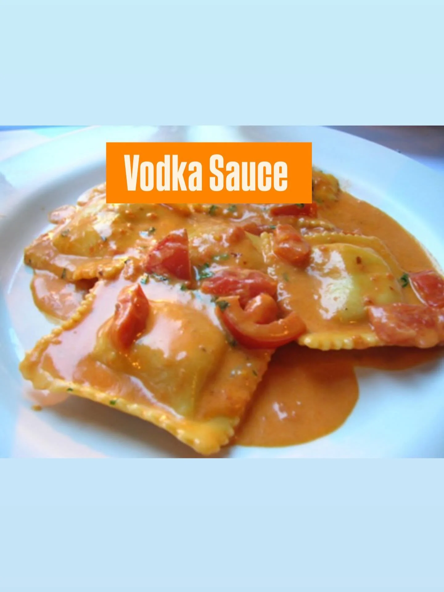 We have our Vodka Sauce back in stock. Stop by and get some while they last.