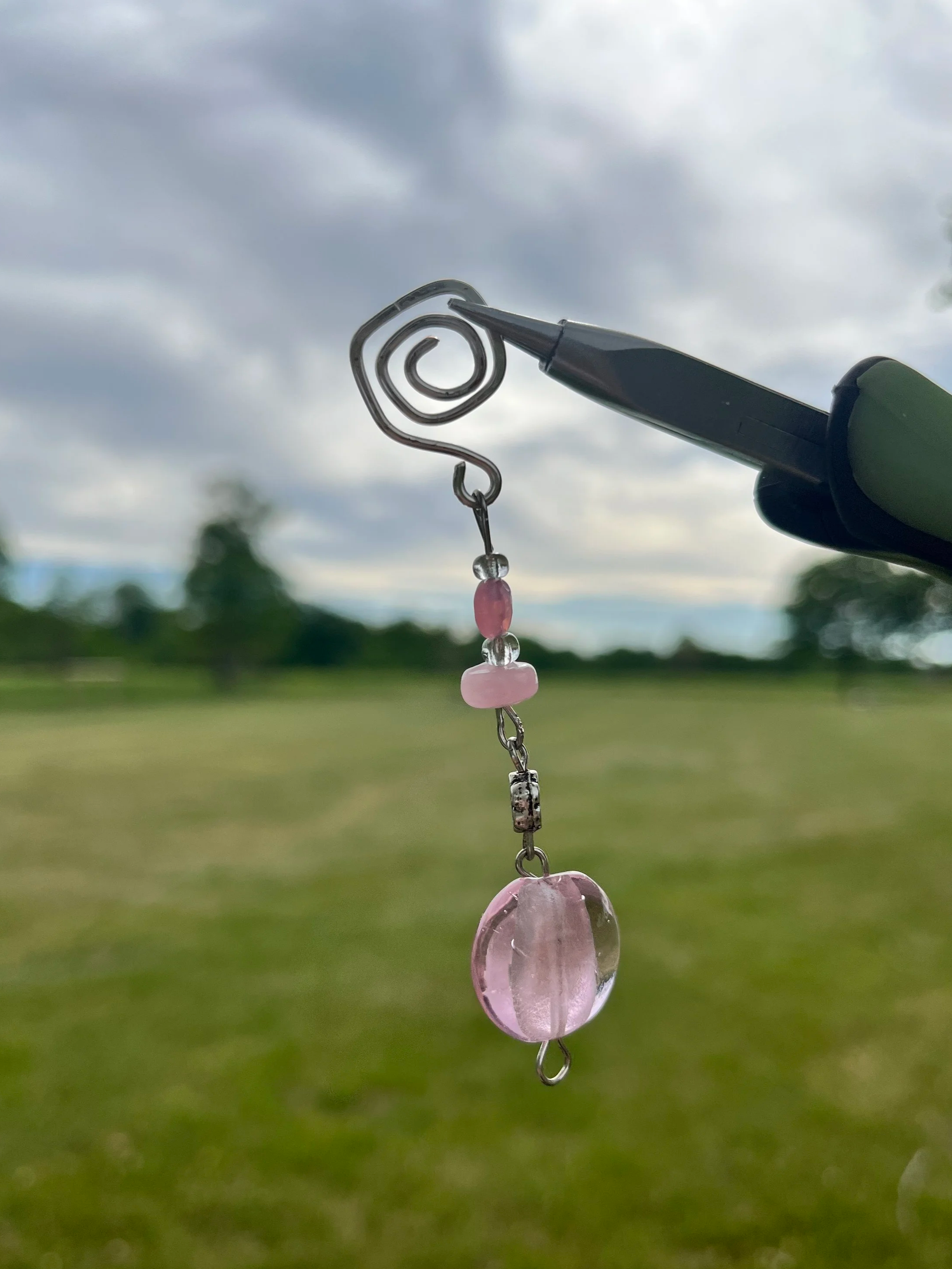 Pink Tea Bag Weight