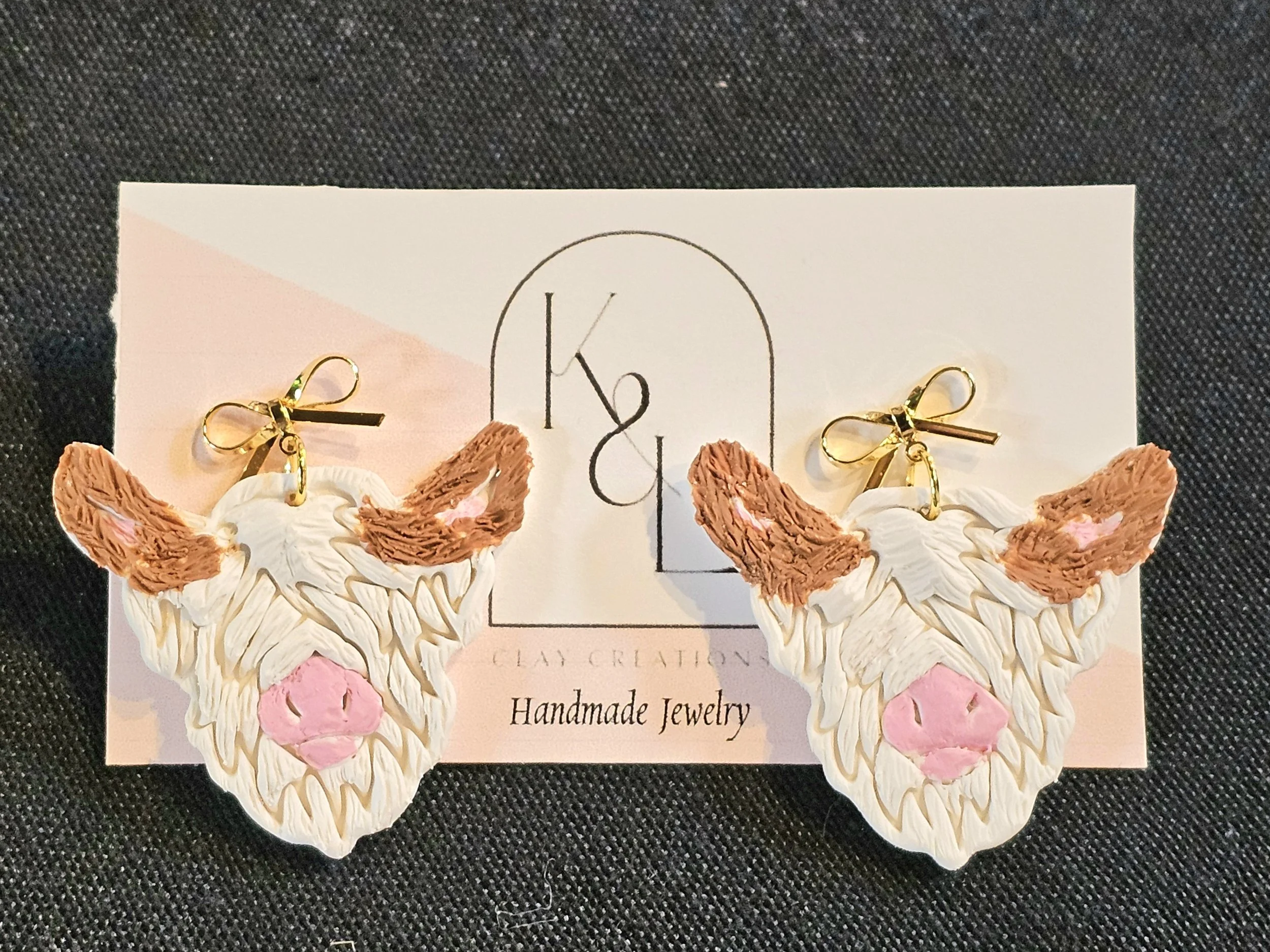 Highland Cow Earrings