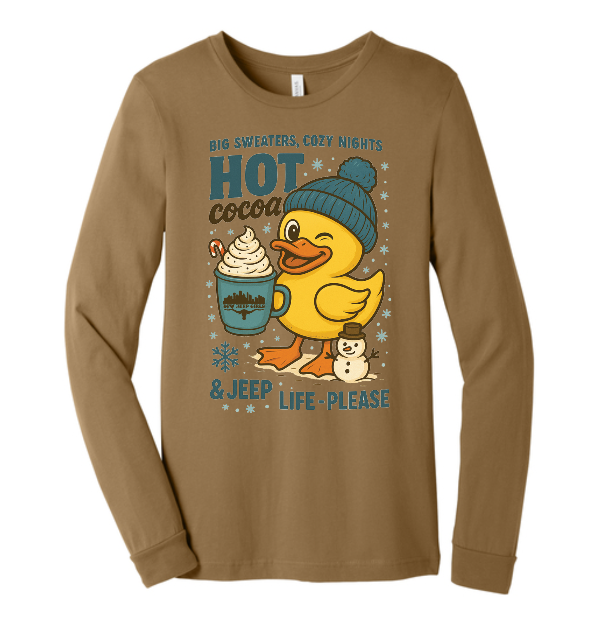 Winter Ducky - Shirt, Sweatshirt, or Hoodie | DFW Jeep Girls