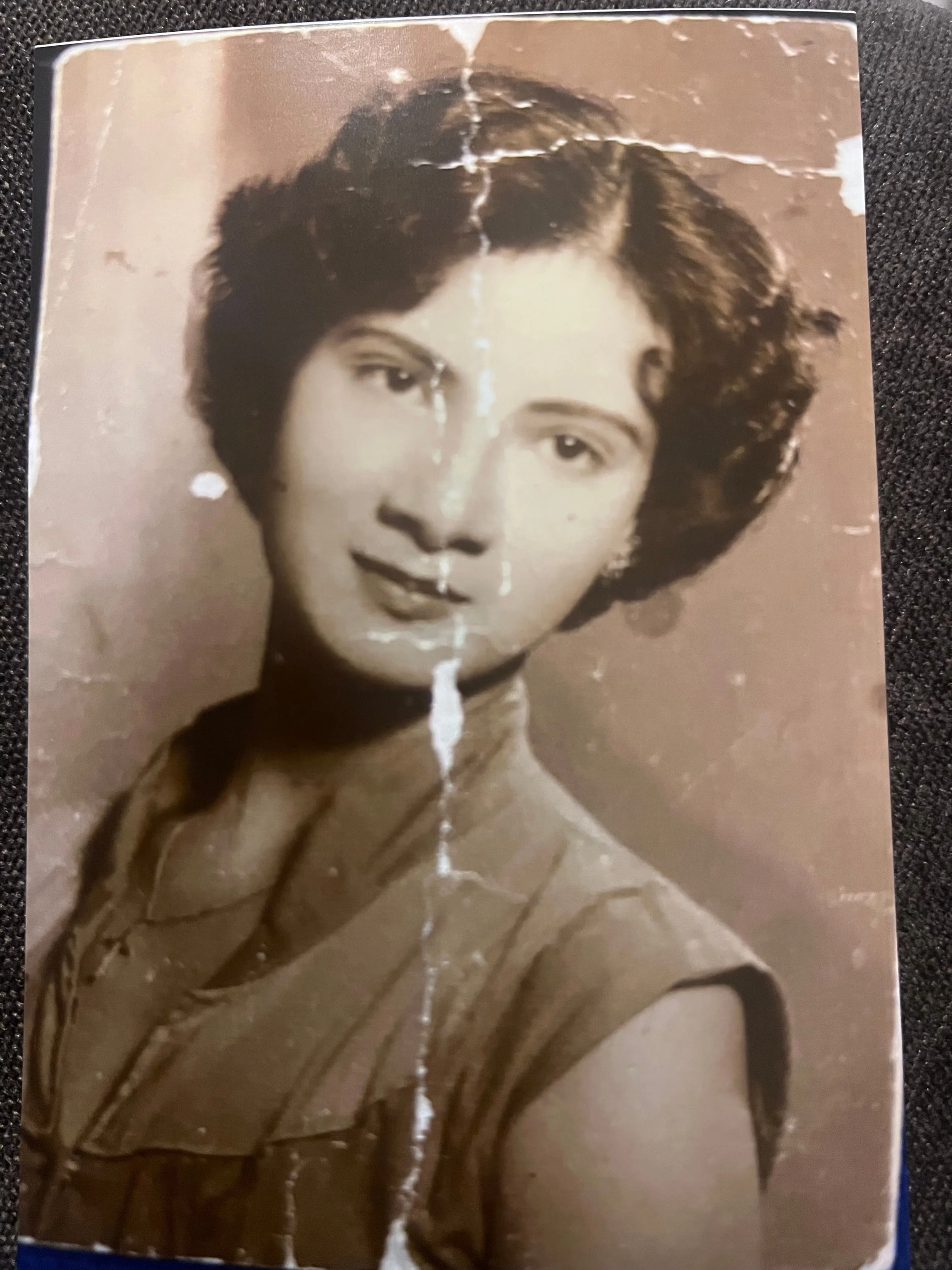 A photo of young Pacencia Meneses Bonifacio.