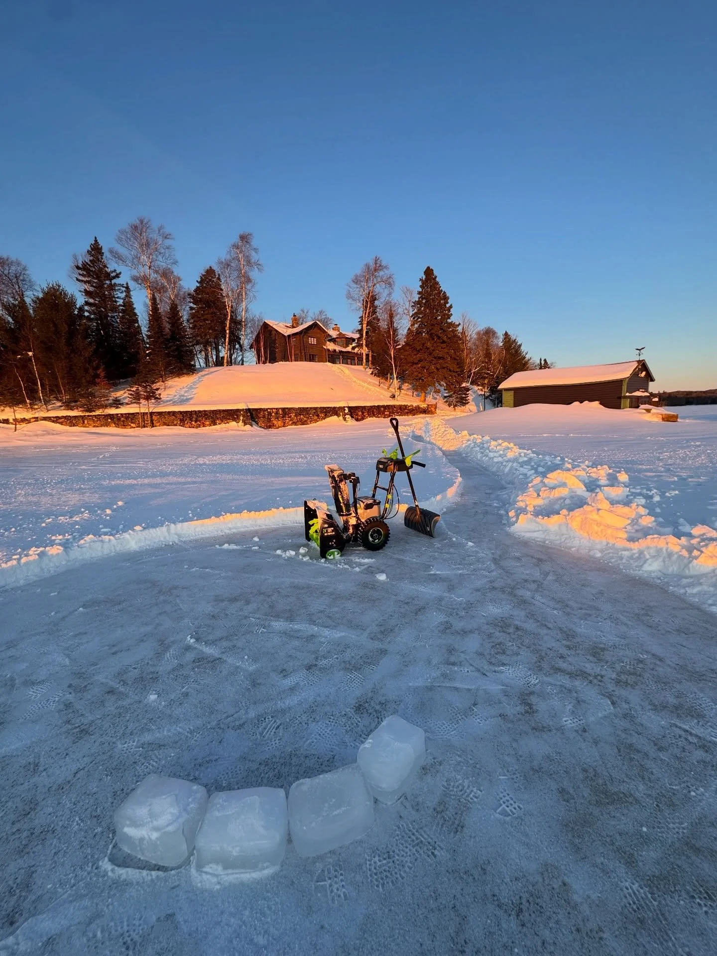 Embrace winter ❄️ ☃️🧊 #yooperlife #lakemichigamme #winter