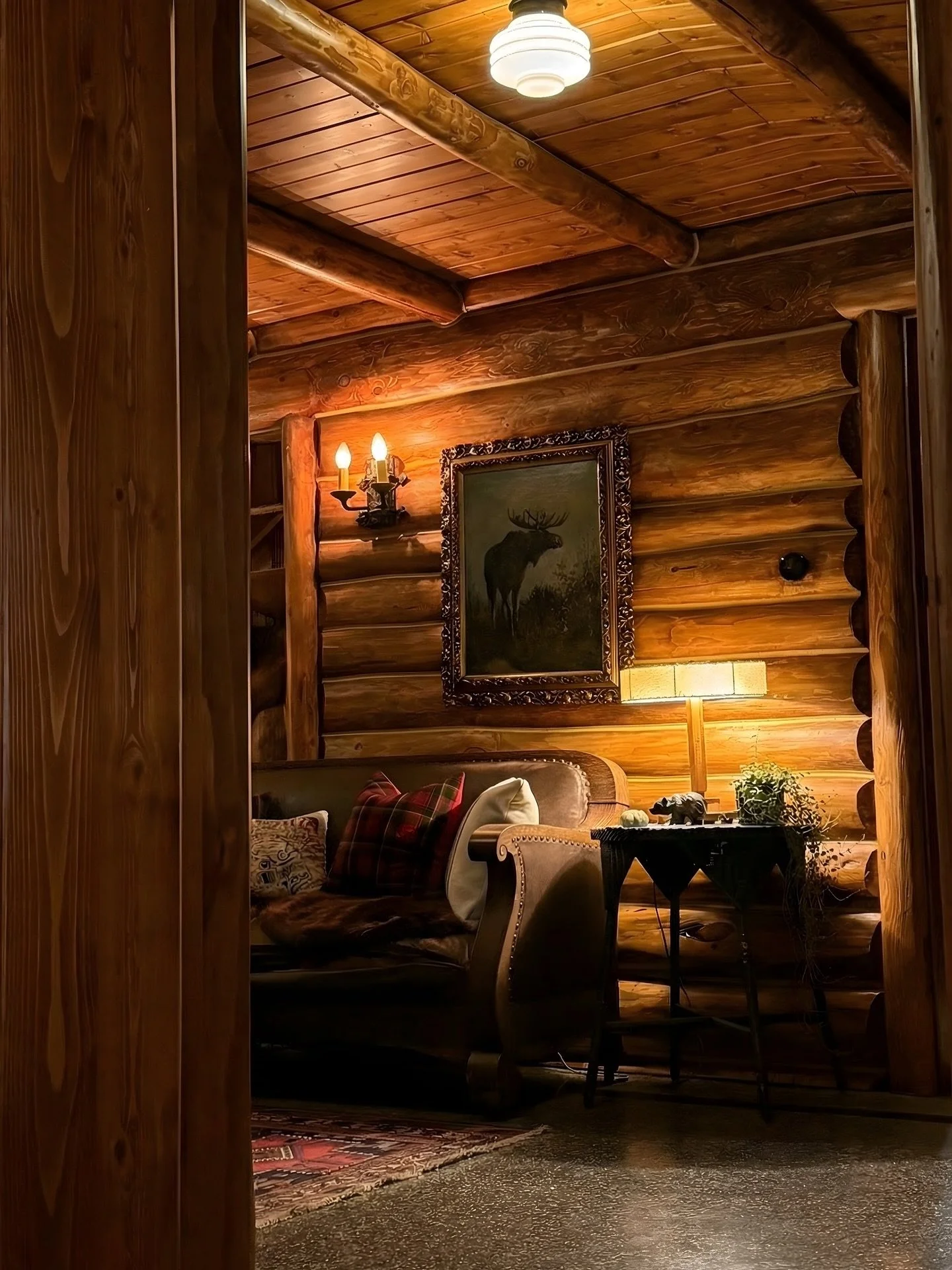 Michigamme Moose #michigamme #puremichigan #logcabin