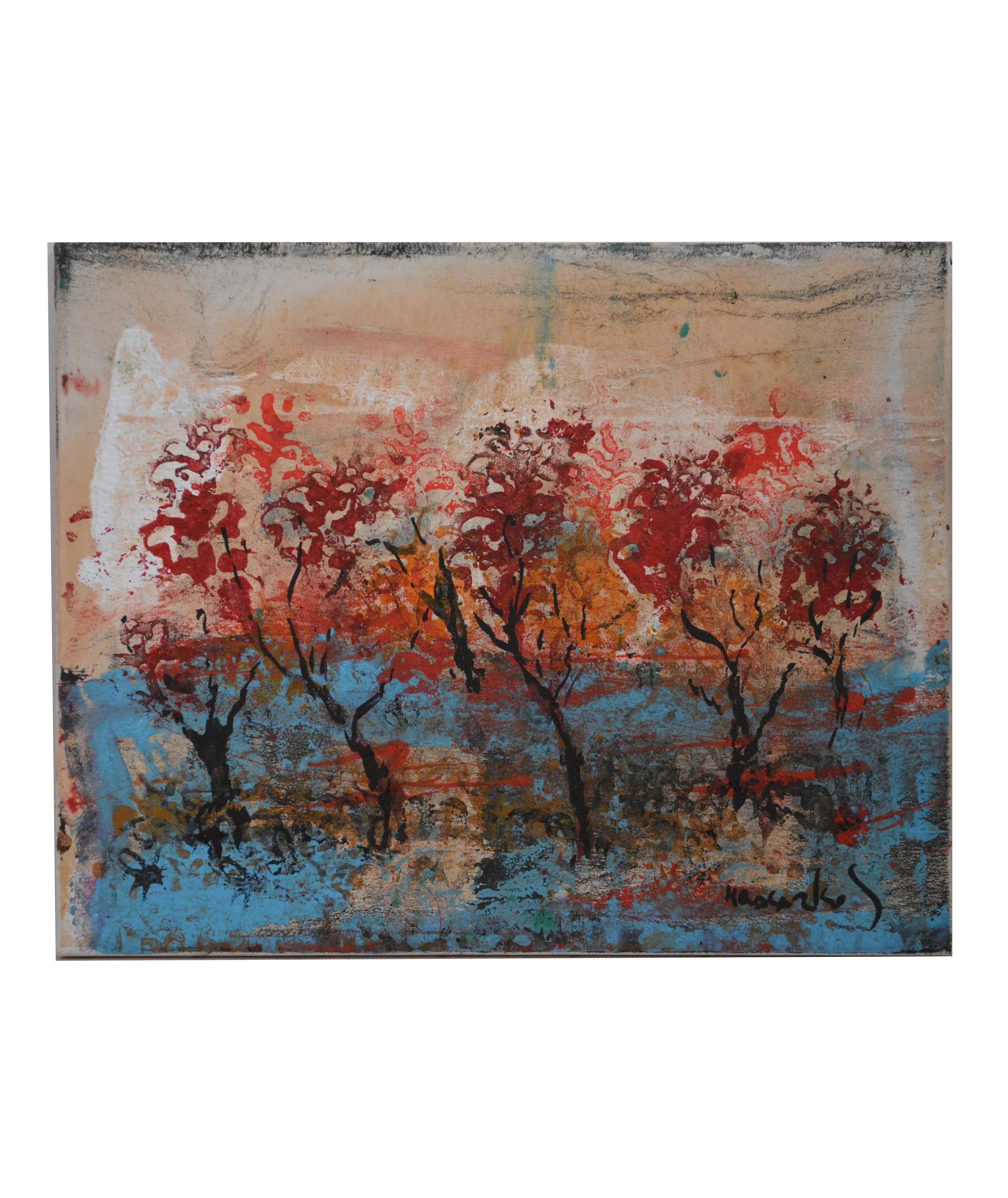 "Paysage aux Terres Bleues"