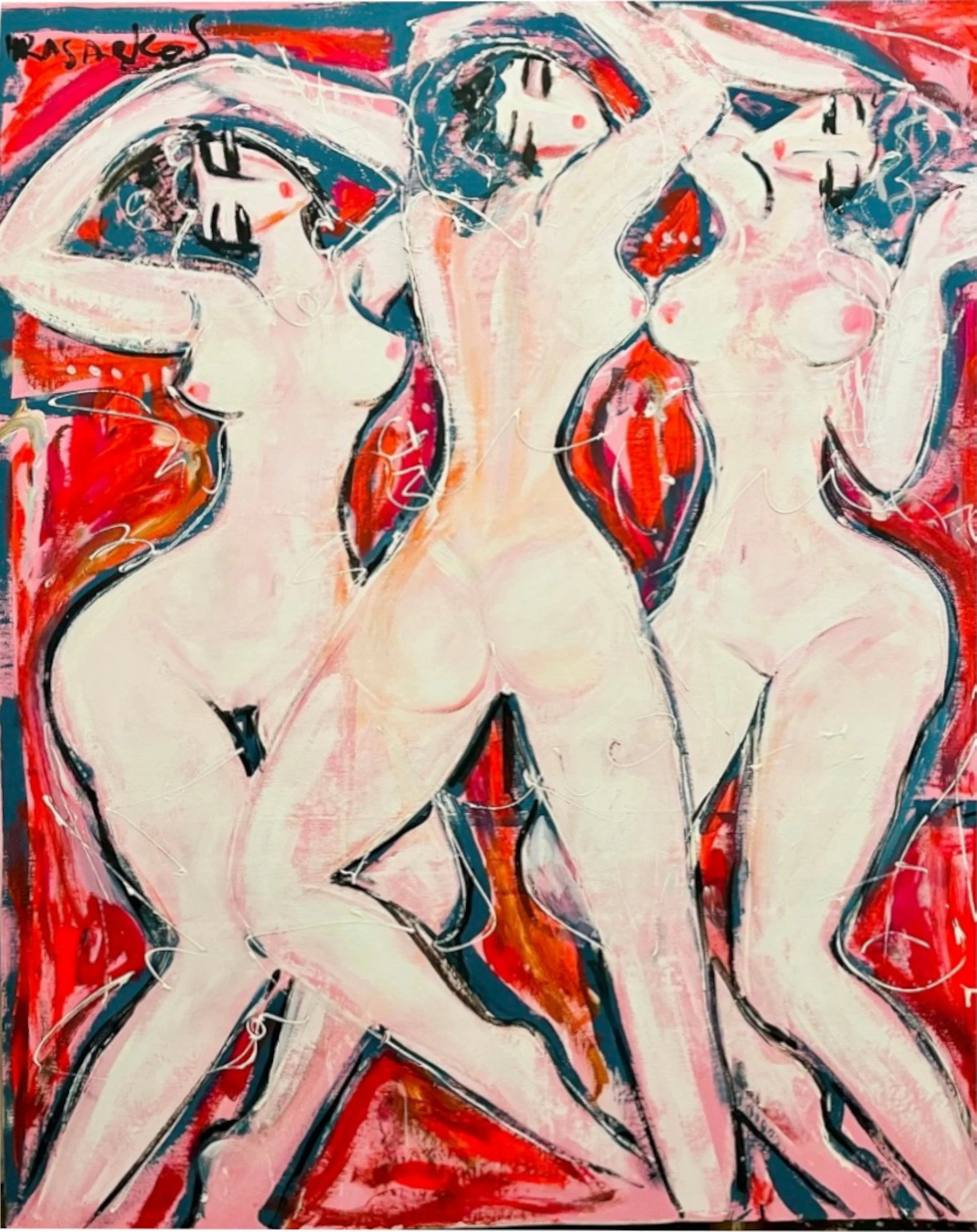 Les Trois Grâces dansant