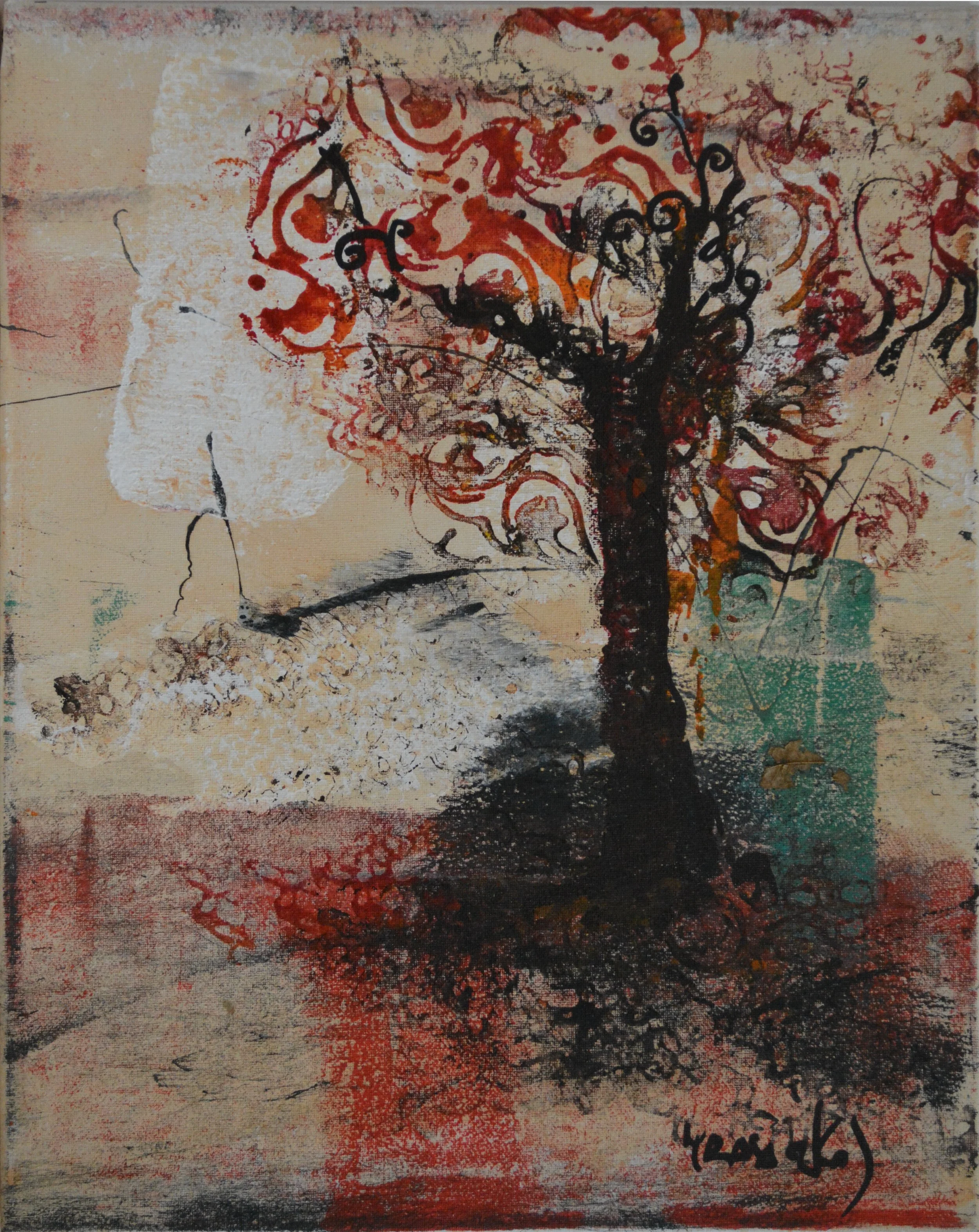 Tirage d'art grand format Le Manuscrit de la Terre par HRASARKOS.