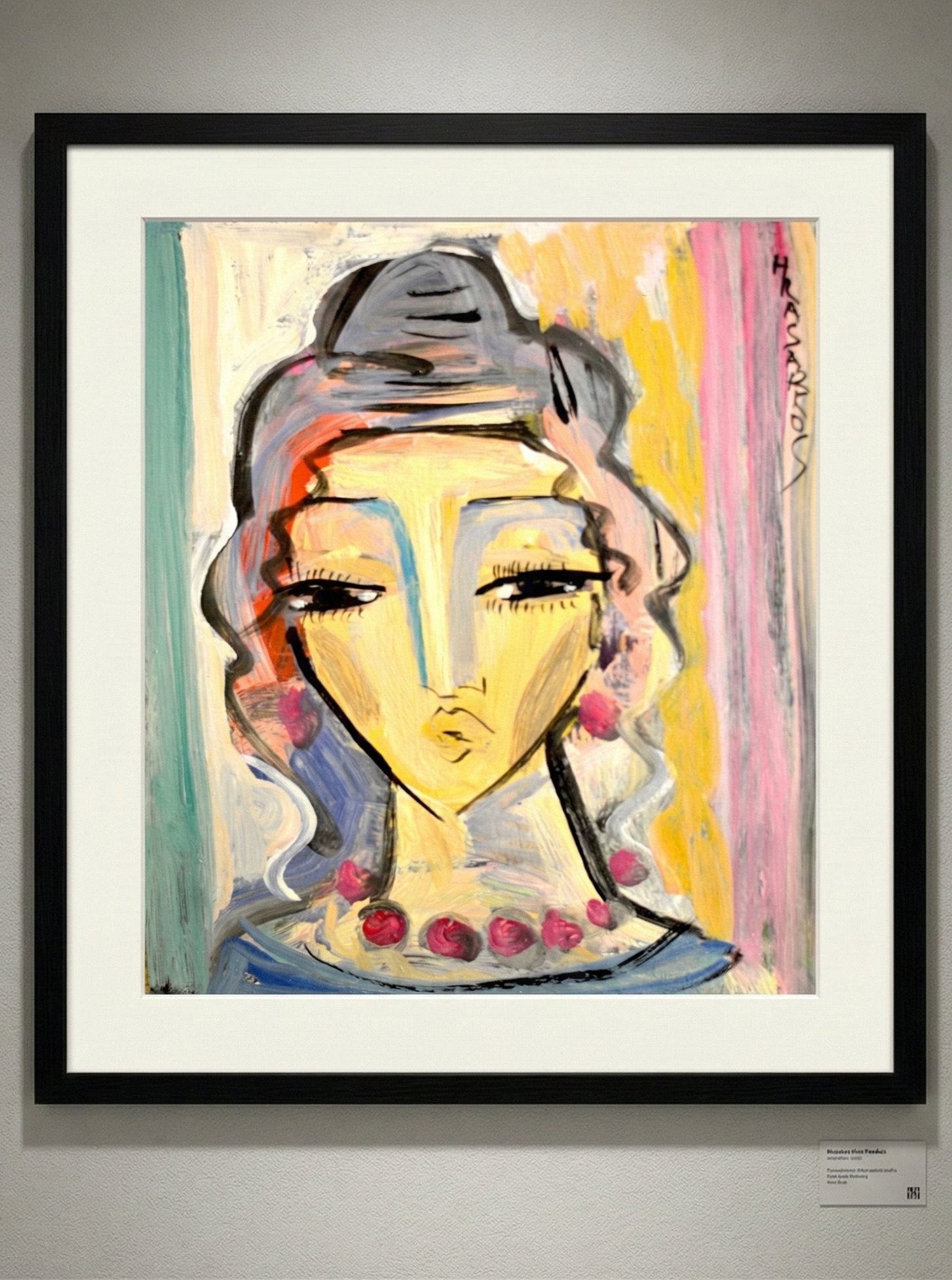 L'Élégante Songeuse