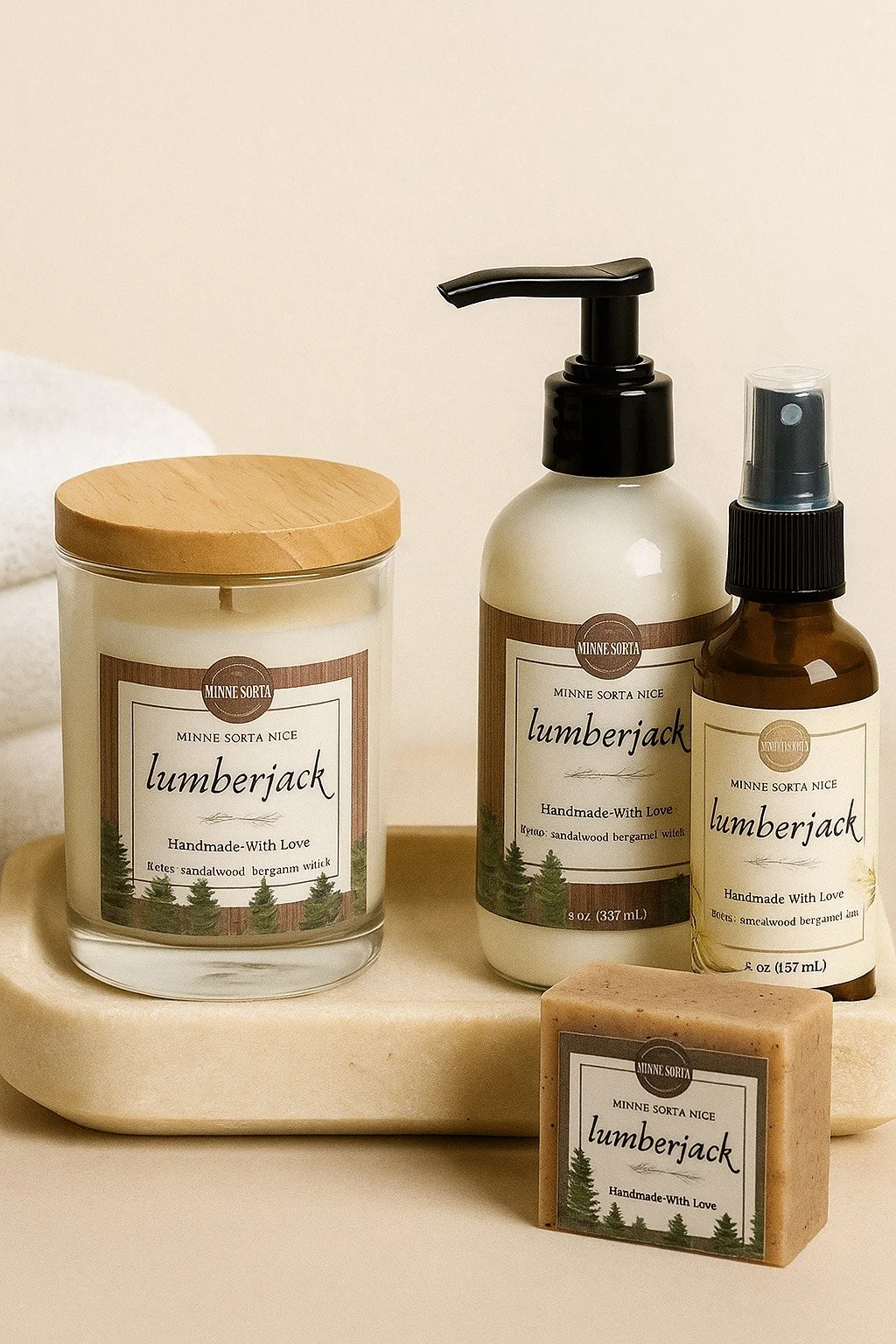 Lumberjack Bath Bundle