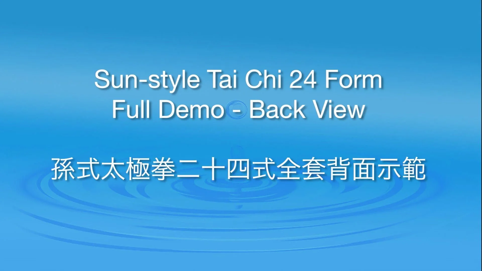 Sun-Style 24 Form – Back View