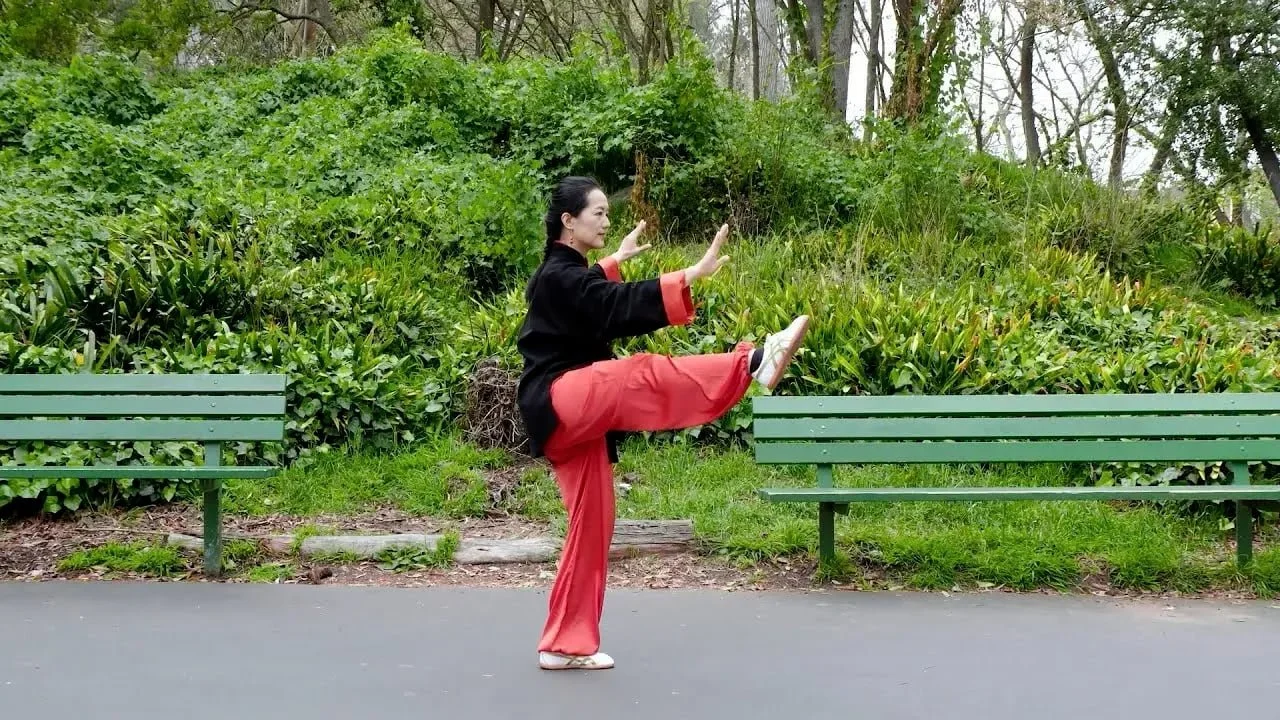 Yang-Style Traditional Form – Front View