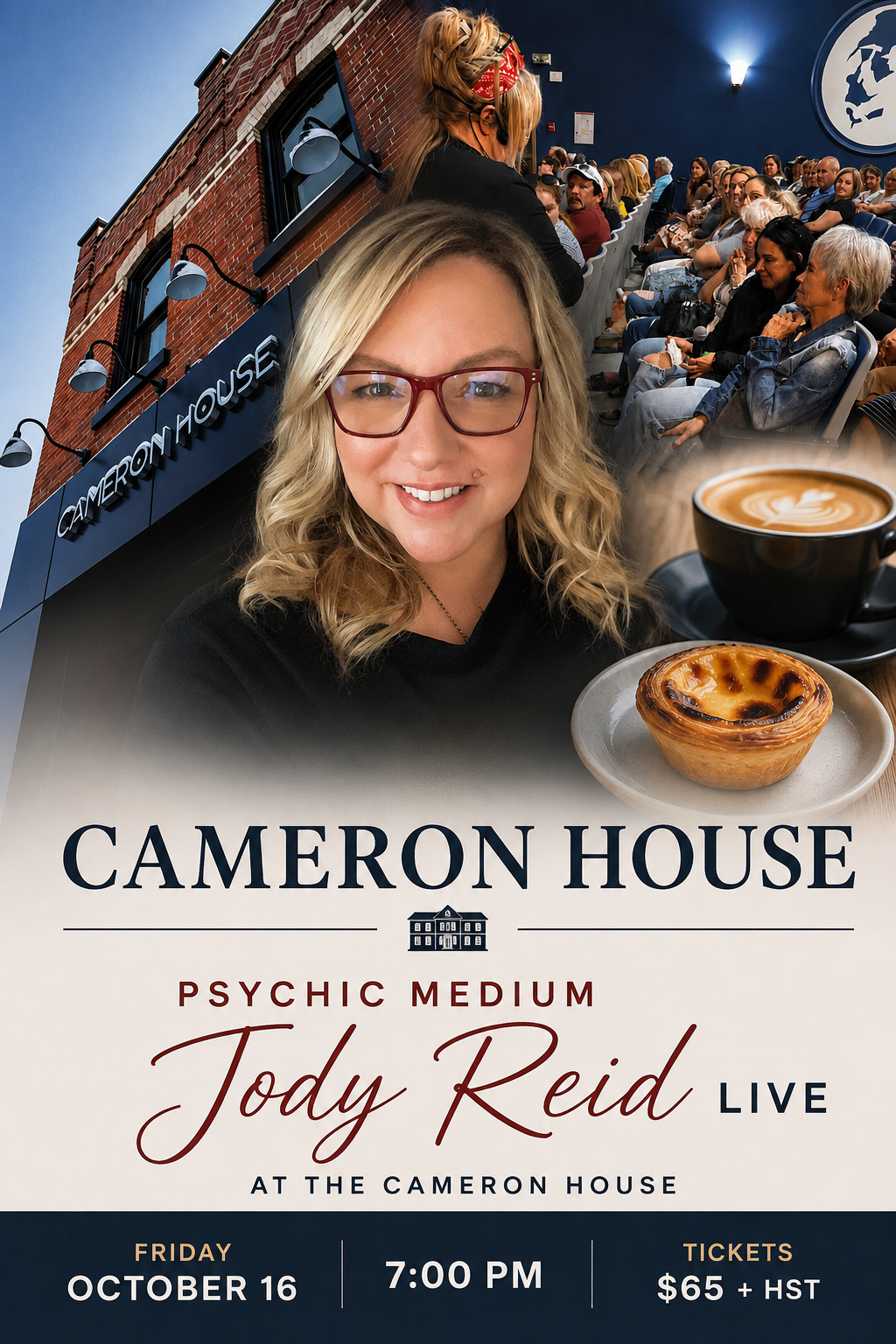 An Intimate Evening with Jody Reid Psychic Medium