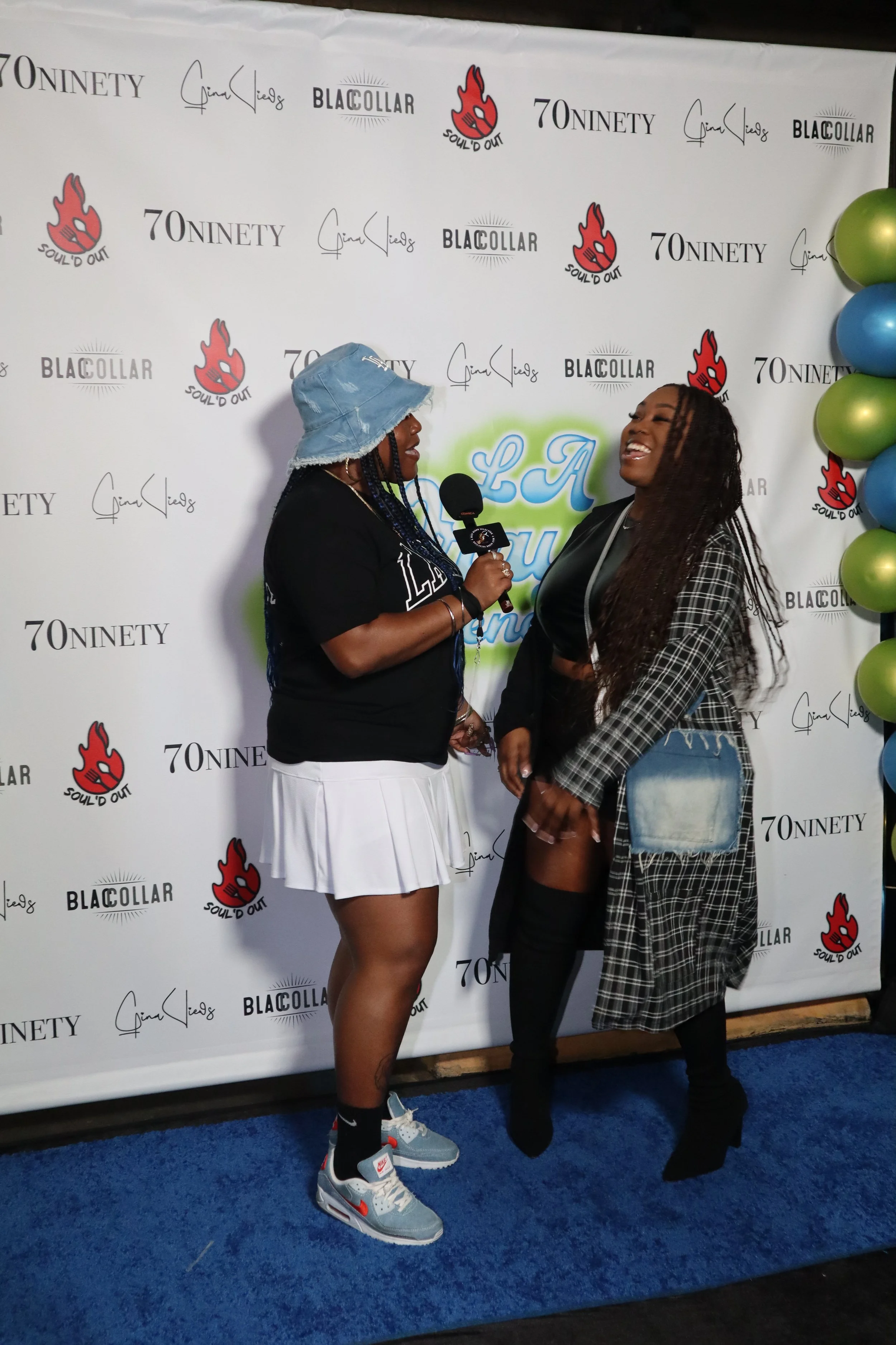 Miss Dixon blue carpet interview 
Instagram: @theemissdixon