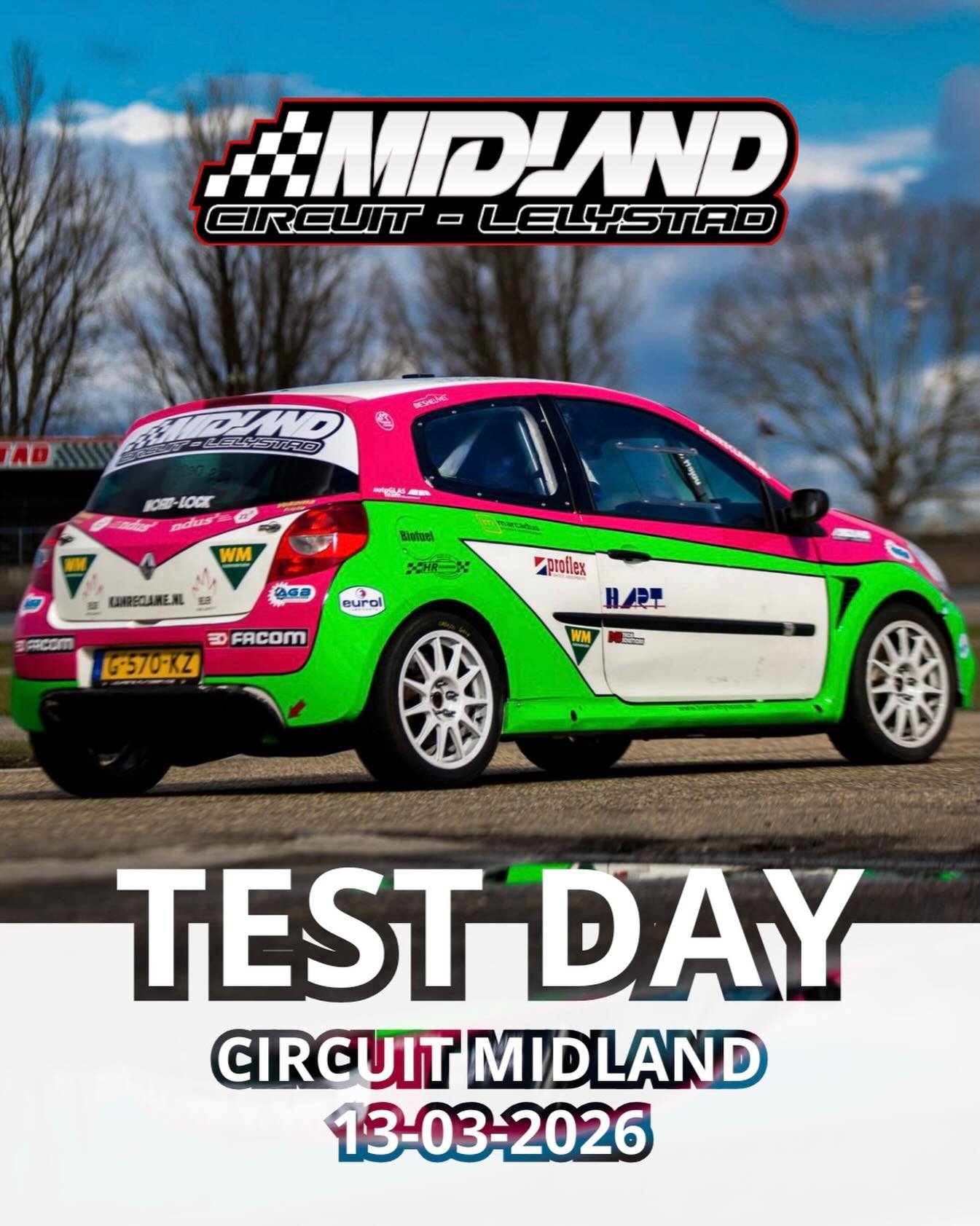 🇳🇱
Het zit &lsquo;m in de details. 📊

Succes op het circuit begint bij het werk achter de schermen. Op 13 maart gaan we het asfalt van Midland Circuit Lelystad op om onze nieuwste aanpassingen uitgebreid te testen. Blijf op de hoogte voor updates 