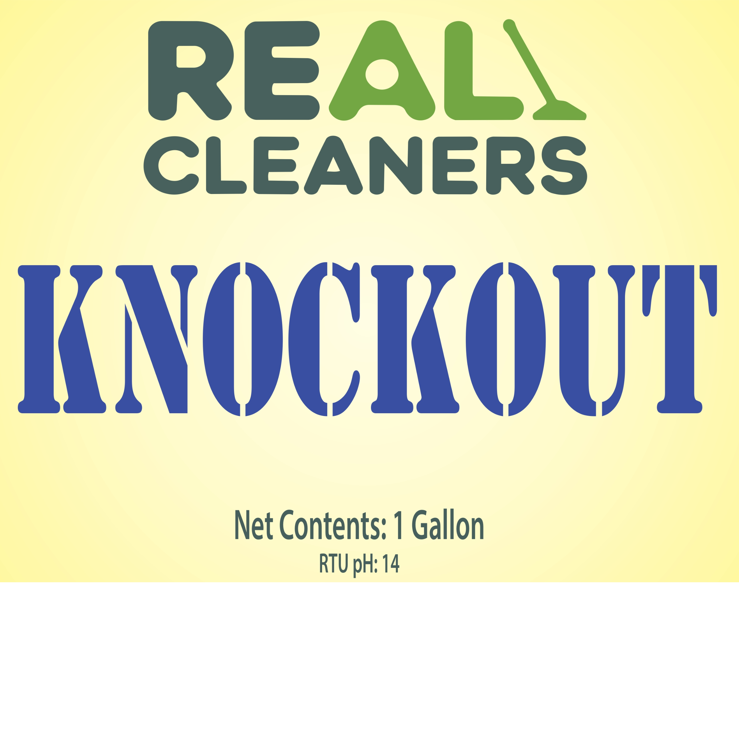 Knockout Heavy-Duty Traffic Lane Cleaner - Liquid