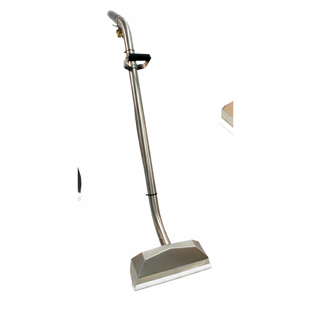 Professional PMF Mach Series 12 inch carpet cleaning wand with ergonomic handle.