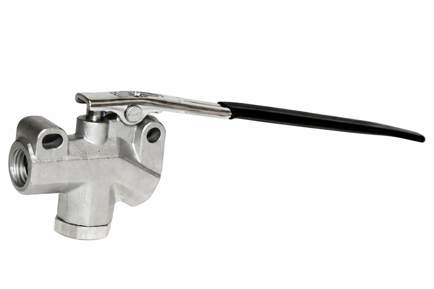 Westpak Stainless Steel Soft Touch Valve with easy-pull trigger for high-pressure carpet cleaning wands