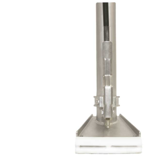 PMF 4” Wide PTFE Glide Hand Tool, U1245 Aluminum Valve, High Pressure, High Temp, U1245B Brass Valve, High Pressure, High Temp.