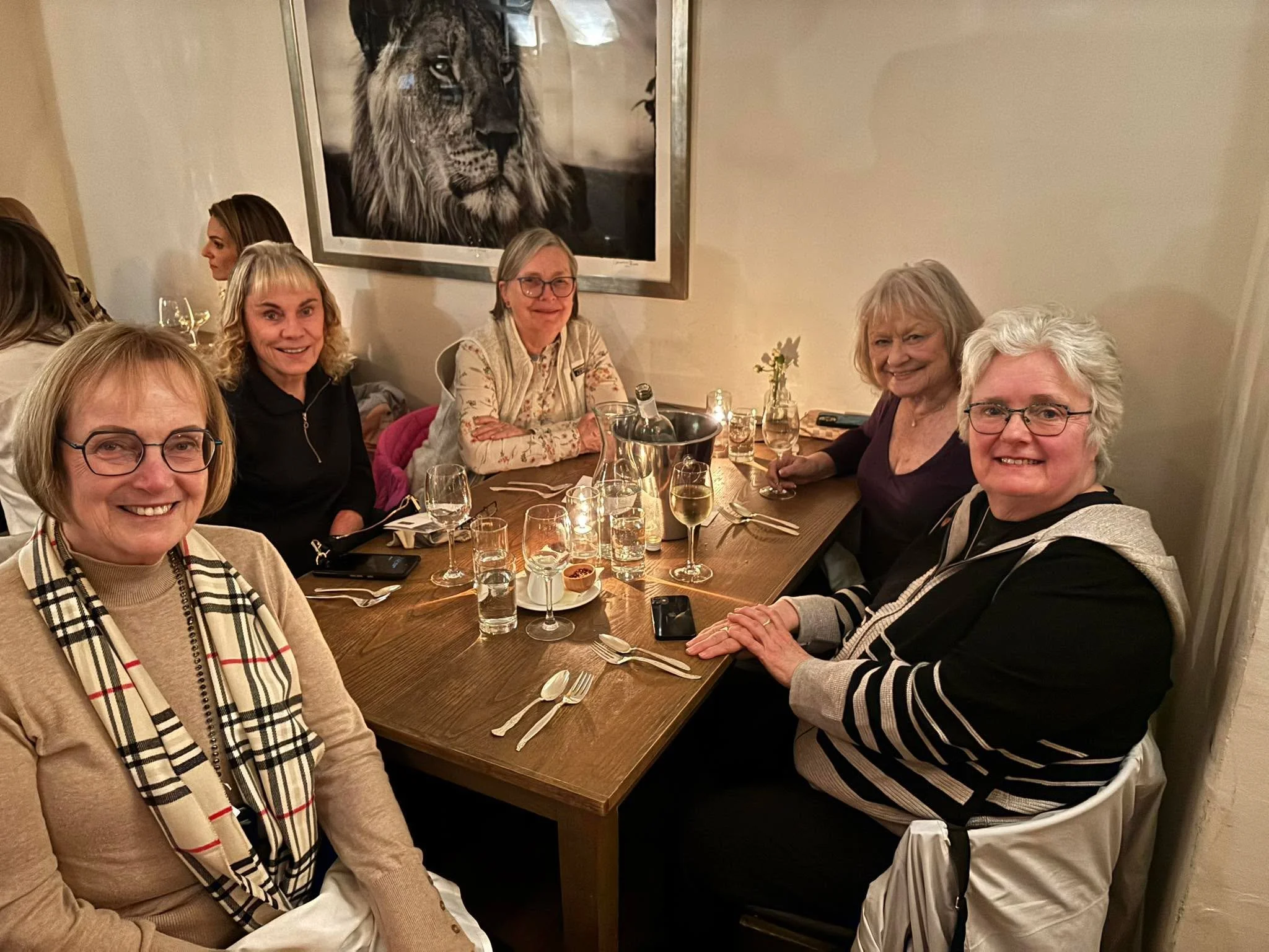 Dinner with friends last evening at COMO at Carillon Point. Good food, but I wont be back. Way too much noise. Could be the acoustics. Didn&rsquo;t help being seated next to a group of young women. Glad they had a nice time. 
In the past we have gone