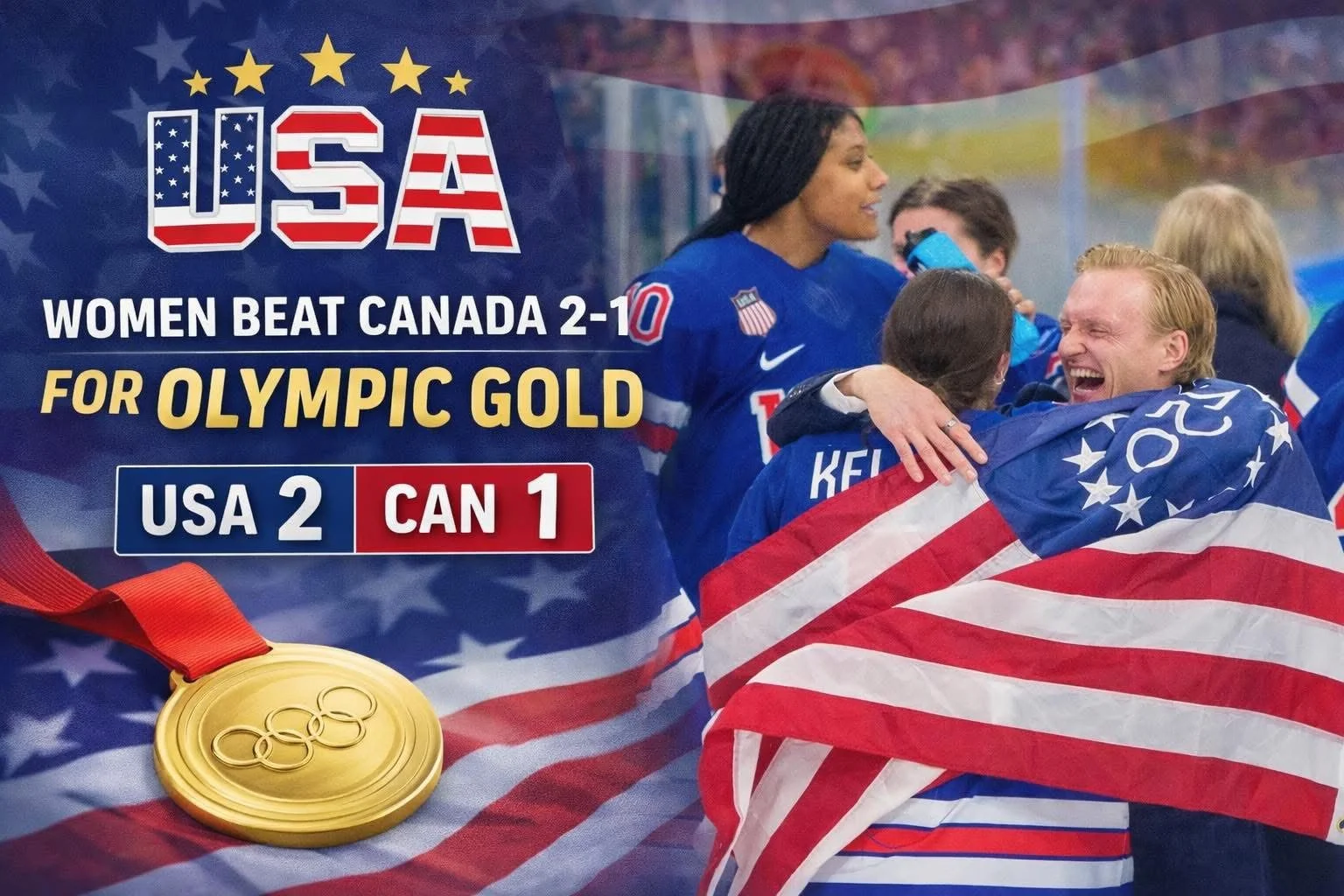 Congratulations to both Men&rsquo;s and Women&rsquo;s USA Hockey Teams!