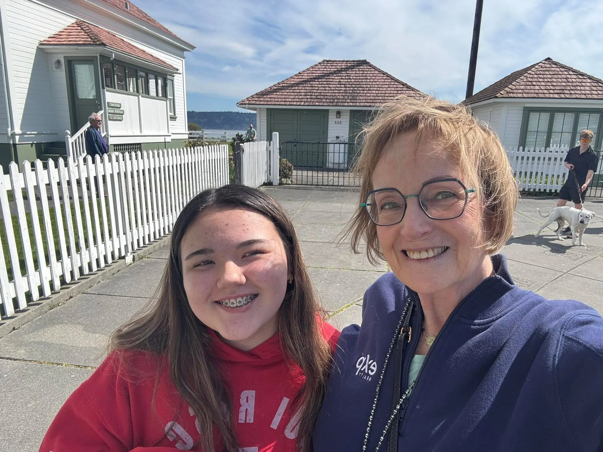 Spring Break for the kiddos this week. I have carved out a couple of days to spend with the granddaughters. Today Kenzie and I went to Mukilteo for lunch at Iver&rsquo;s followed by a walk on the beach with ice cream.