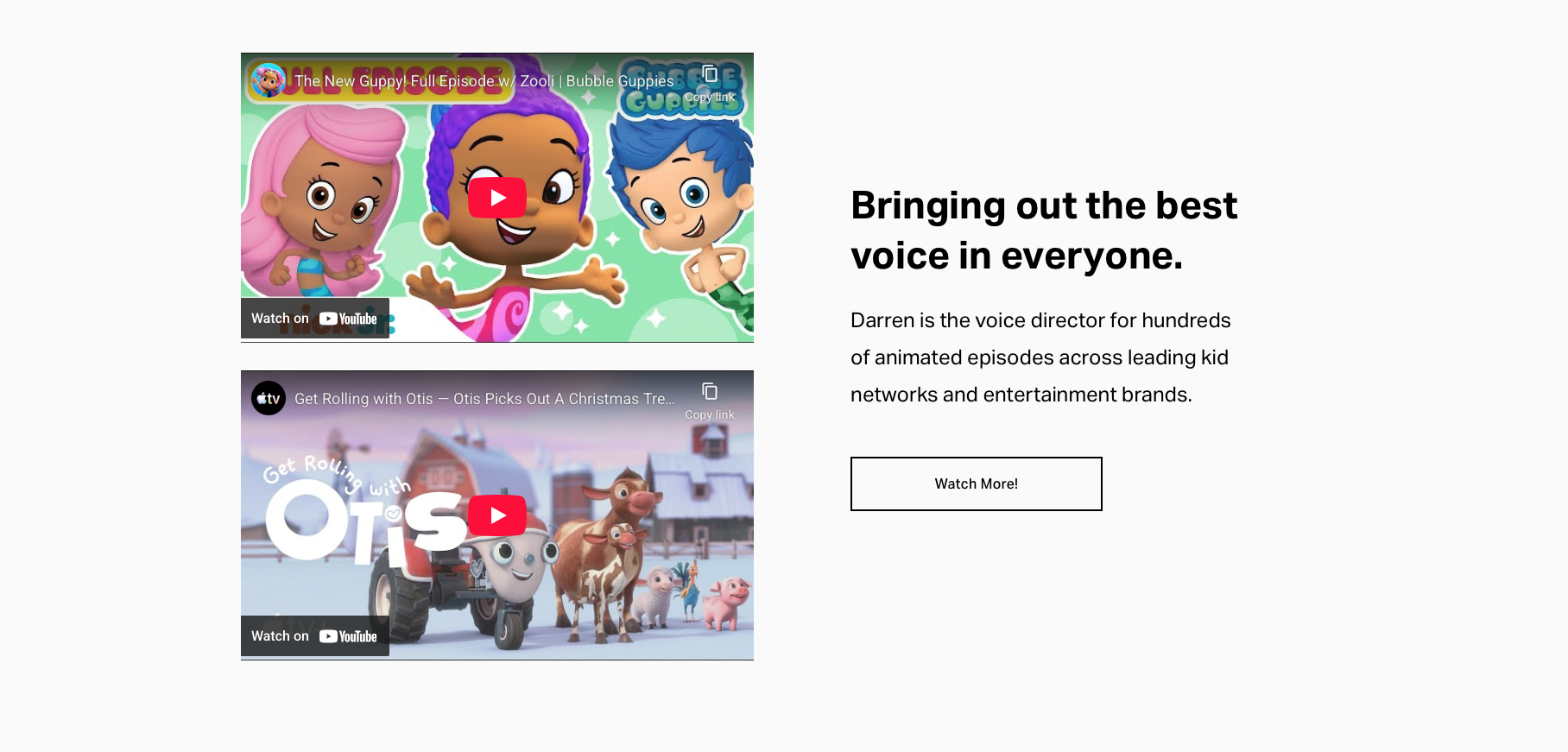 Taglines & Video Clips