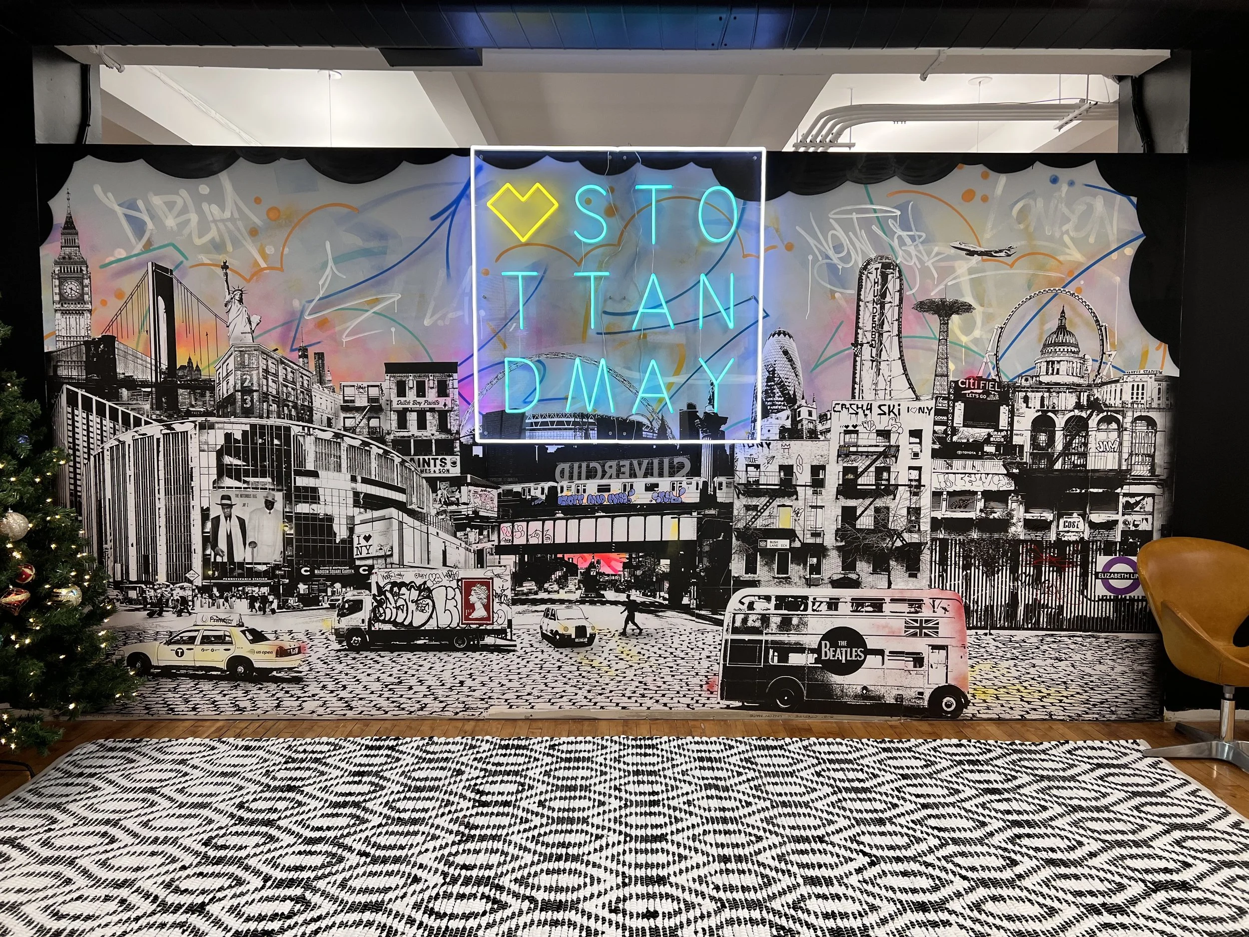 Stott And May corporate interior. NYC