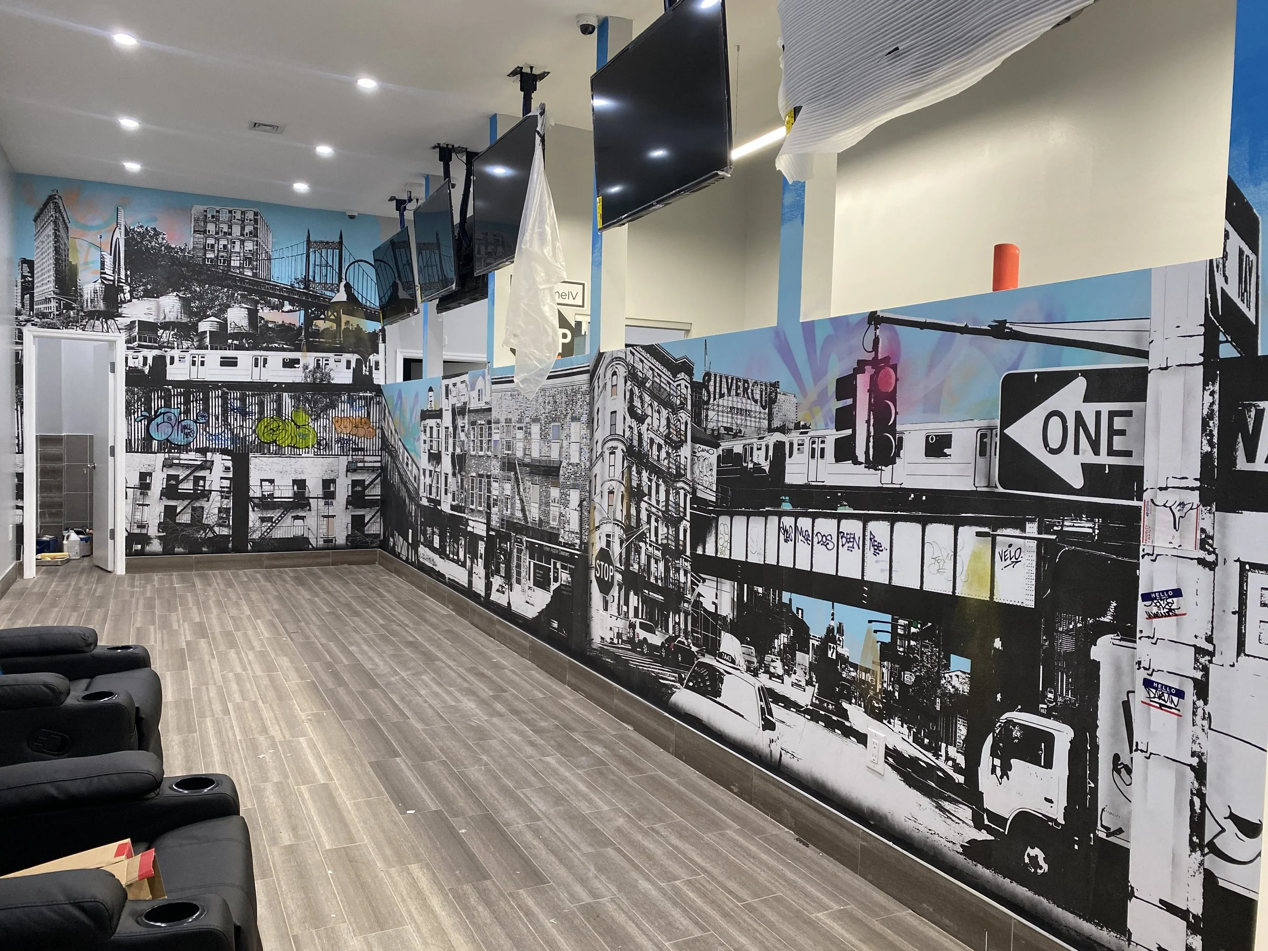 Prime IV interior. Brooklyn, N.Y