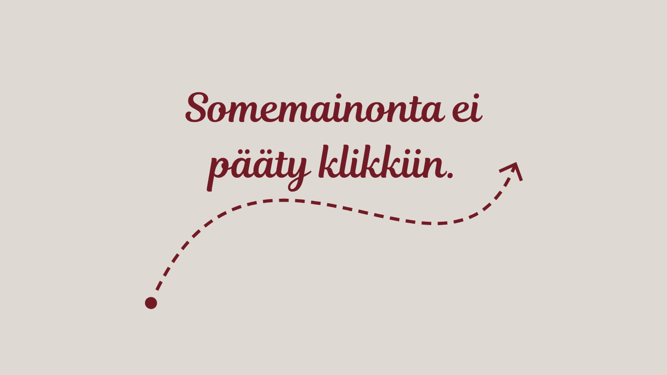 Miksi verkkosivuilla on iso rooli somemainonnan tuloksissa?