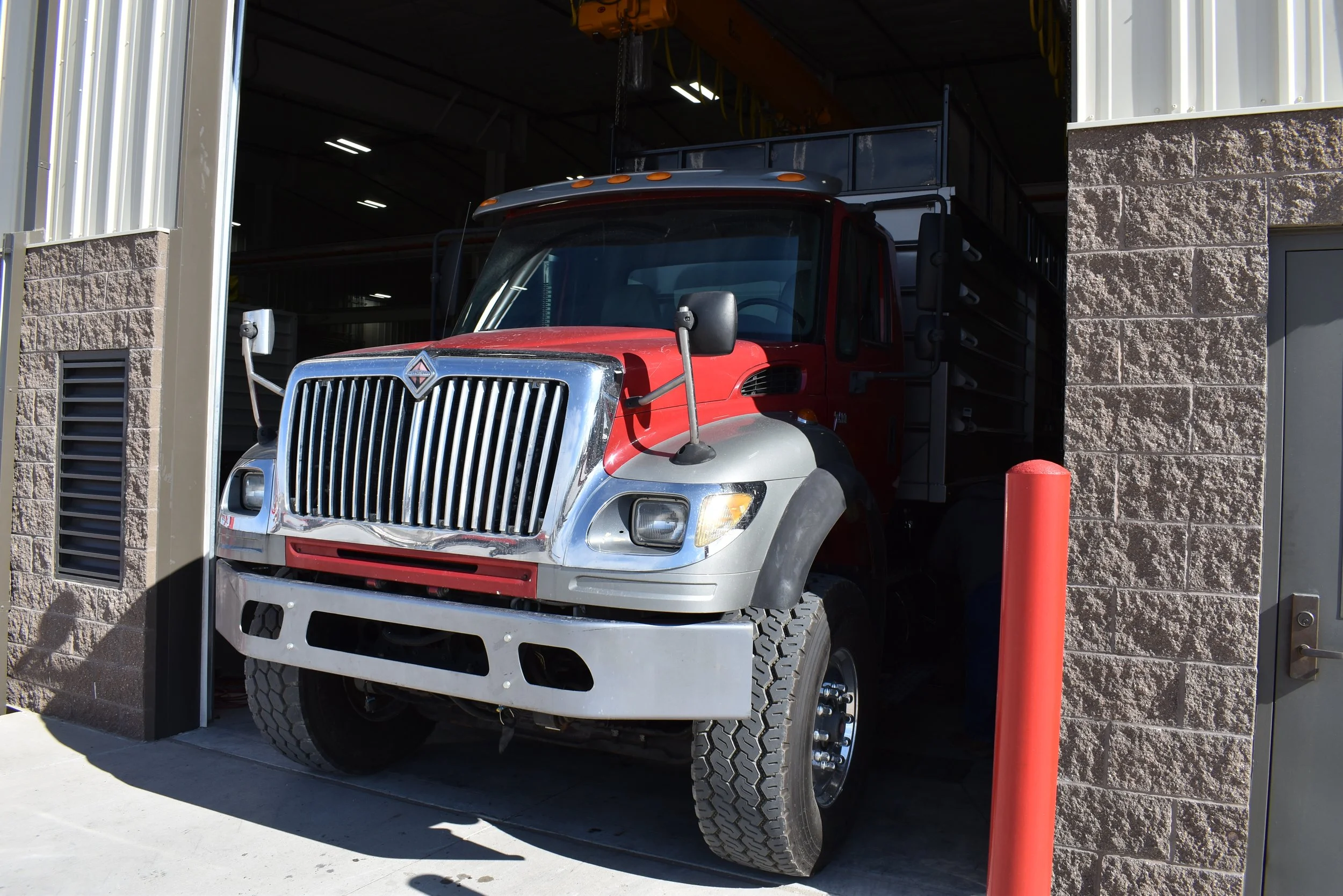 Front of a Aulick Truck