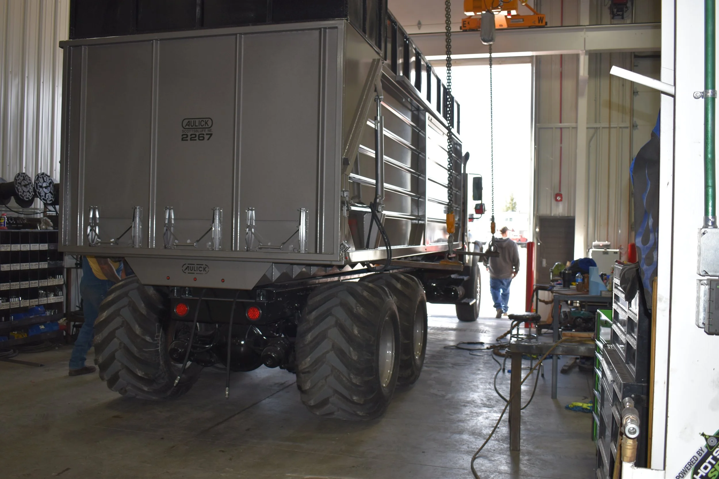 Back of Aulick Trailer