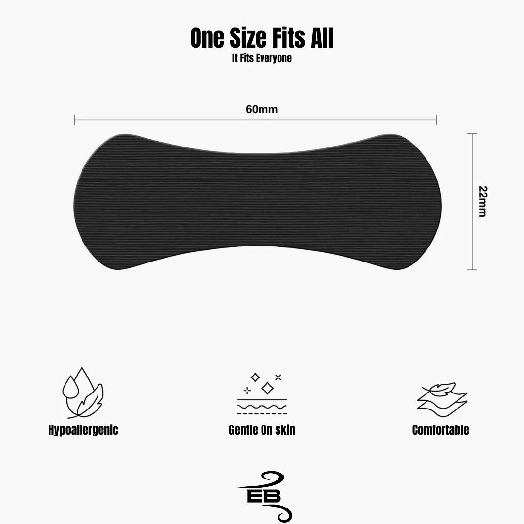 Easy Breathe nasal strips fit everyone.

One size fits all.

Breathable and effective, for instant relief.