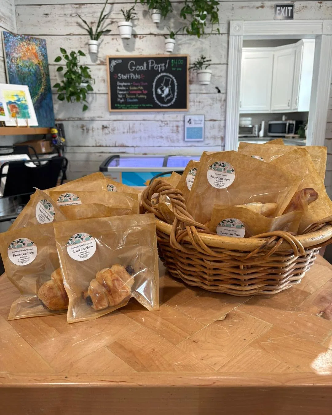 Croissants are in stock at Hesed House! Plain and Nutella are both $3 for Easter weekend!