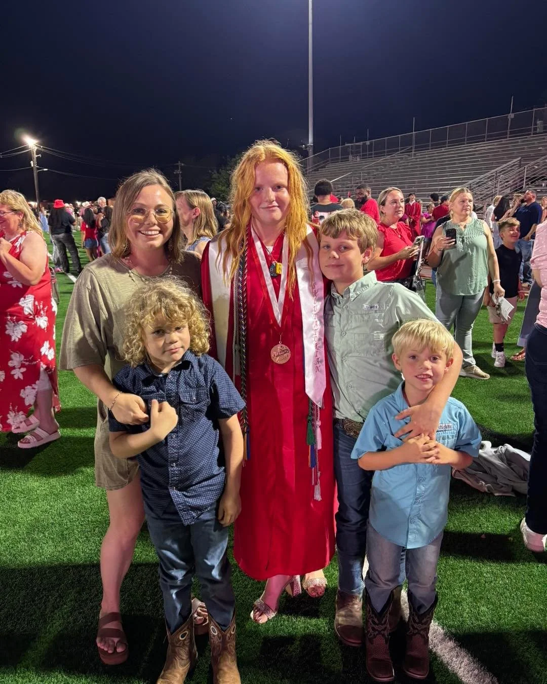 Tonight our self appointed General Manager of Employees,  Eliska Shumbera, graduated salutatorian of El Campo High School Class of 2026. To say we are proud is an understatement. Lukas and I have had the privilege to watch her grow up at St Thomas&rs