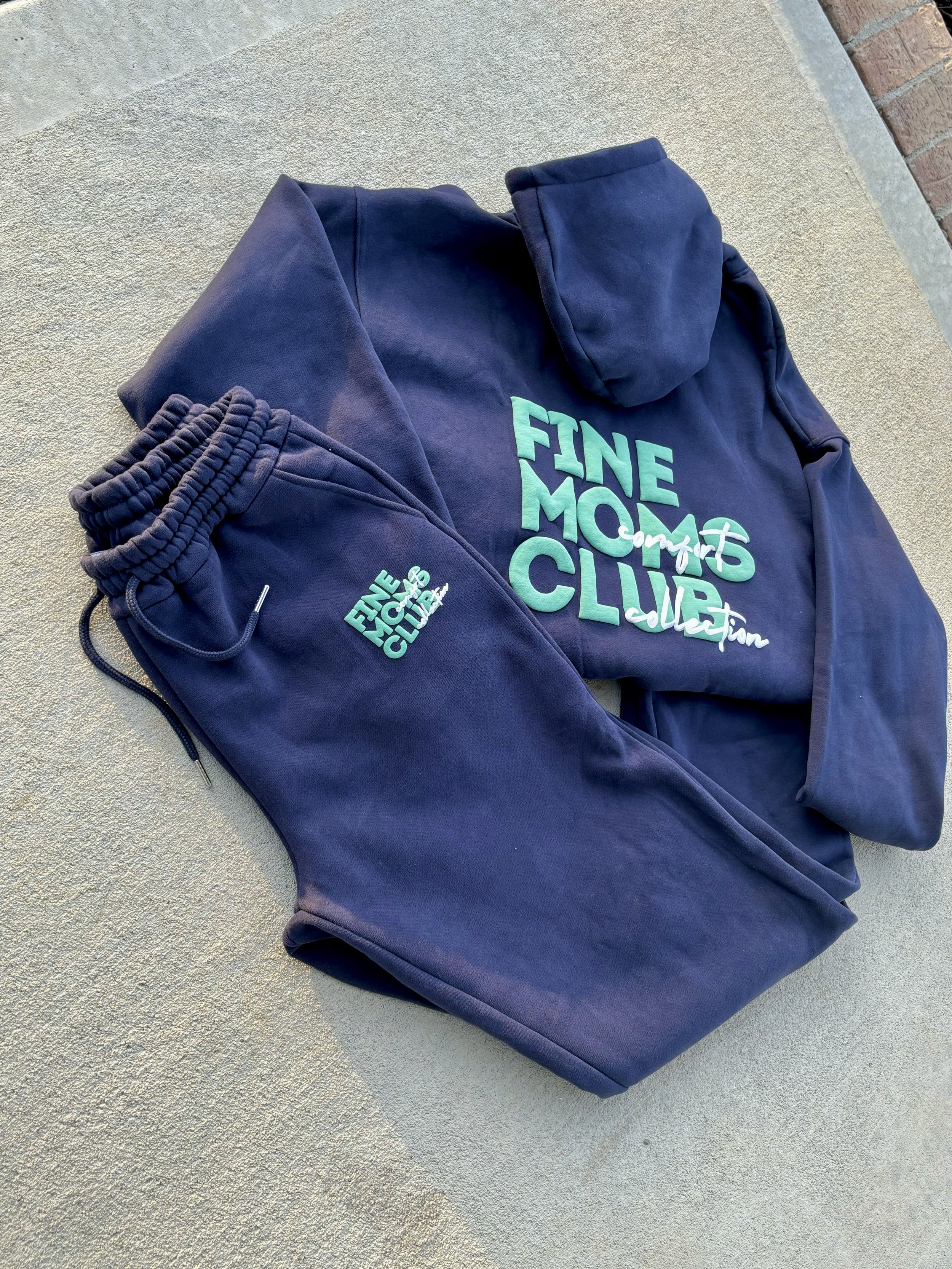 Navy Blue FMC Hoodie Set