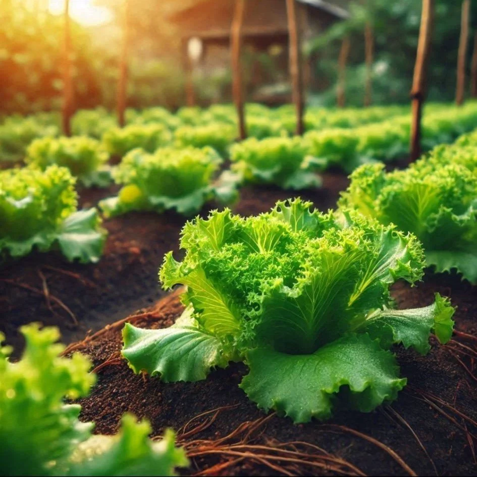 Fresh lettuce in Northumberland County - Coop Hill Farm
