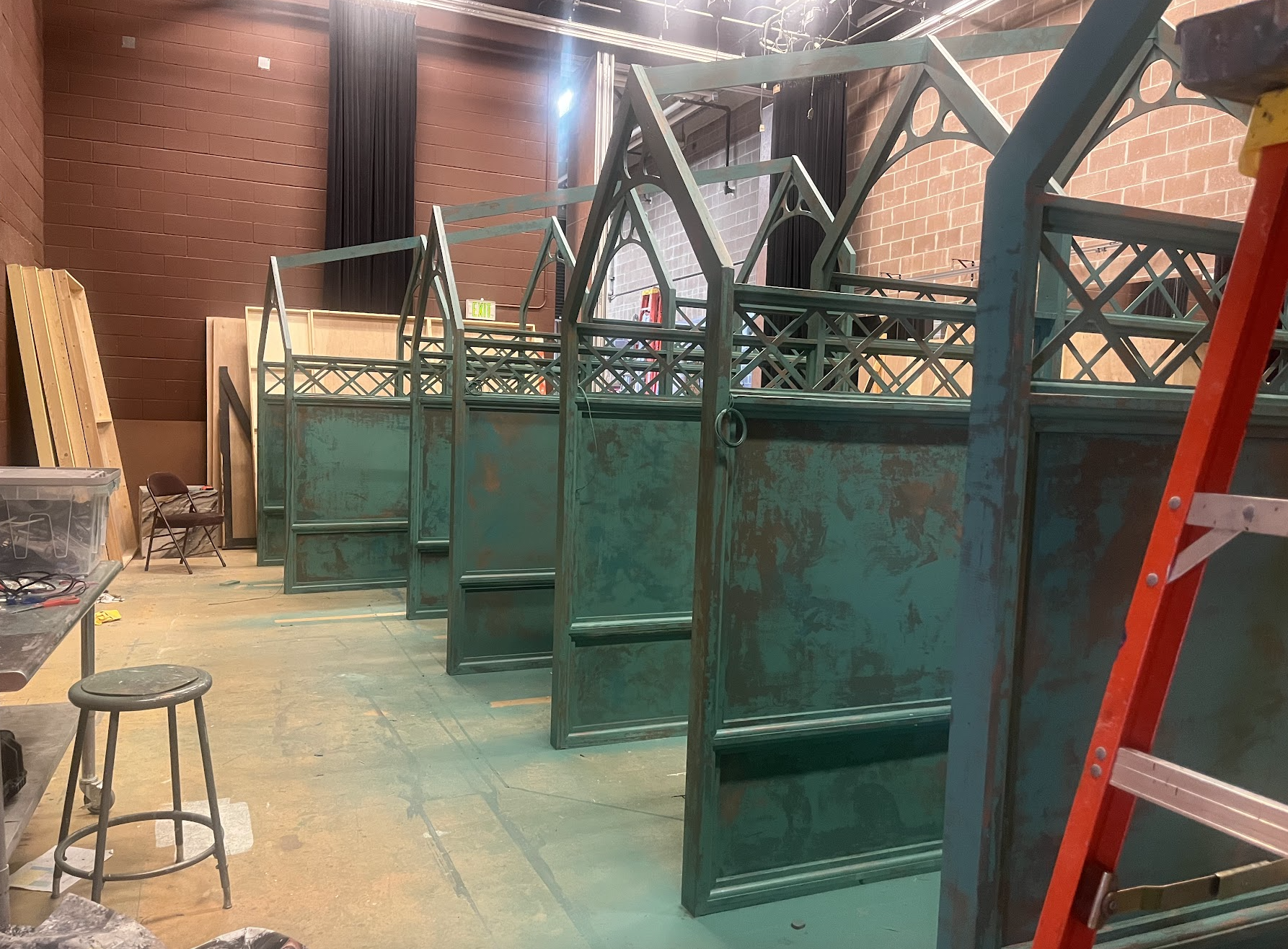 Greenhouses for A Midsummers Night Dream at Phamily Theatre 2023.