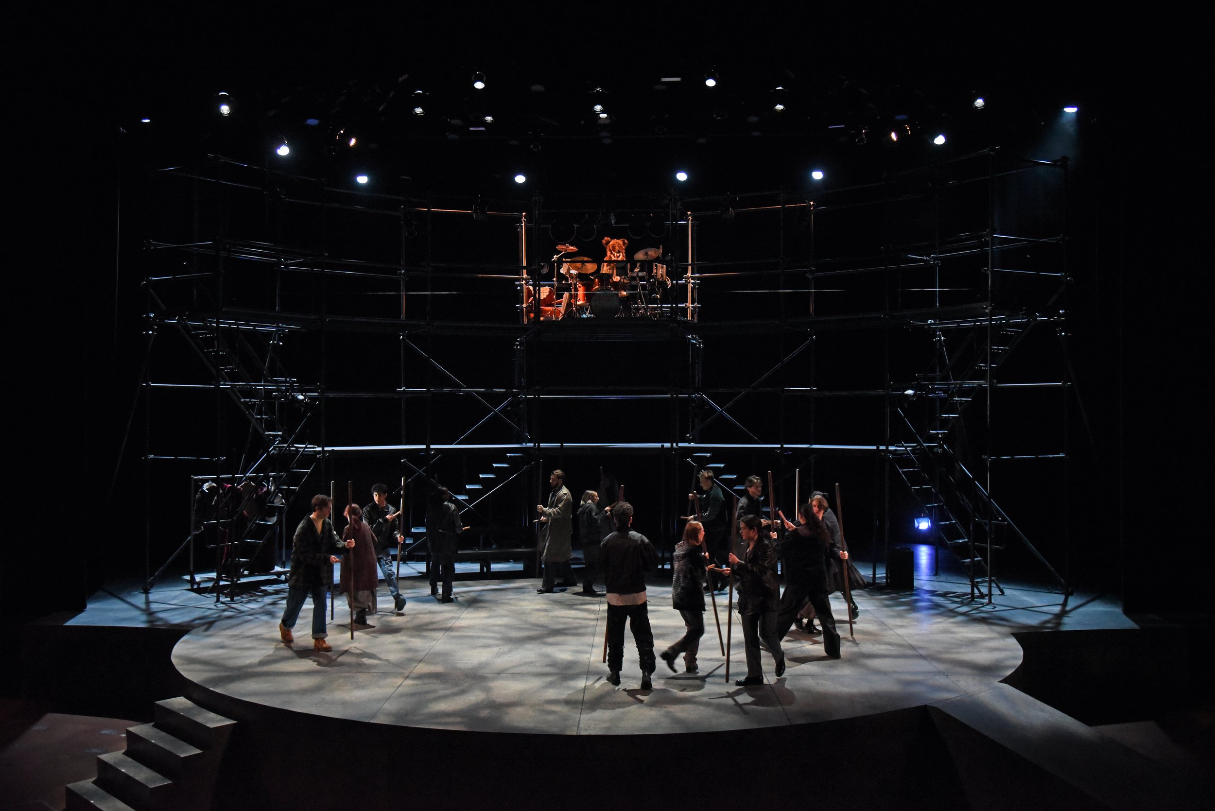 Deck for Imogen Says Nothing at the University of Michigan 2023. Photo by Peter Smith.